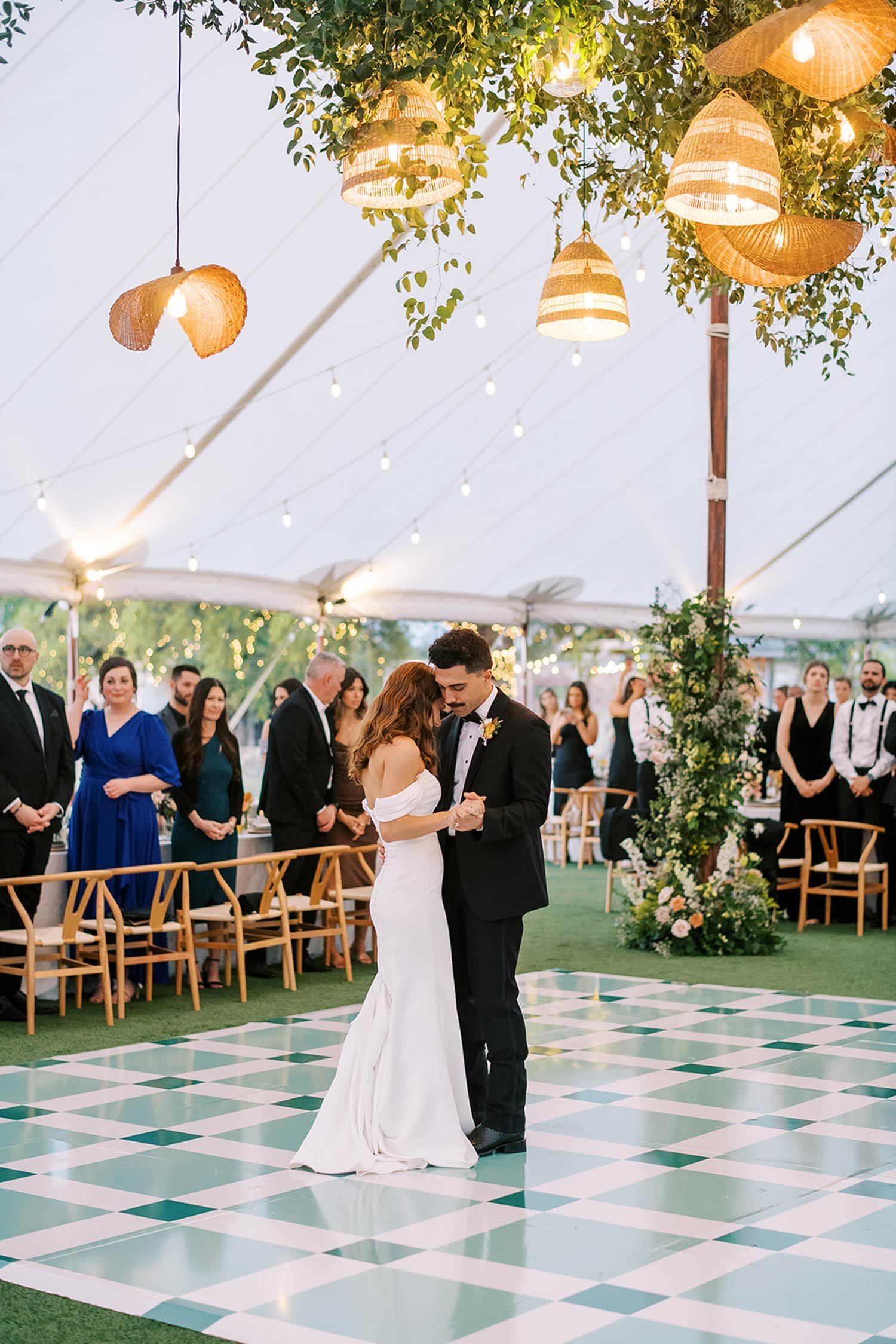Windemere Farms wedding dance floor by Shannon Rose Events
