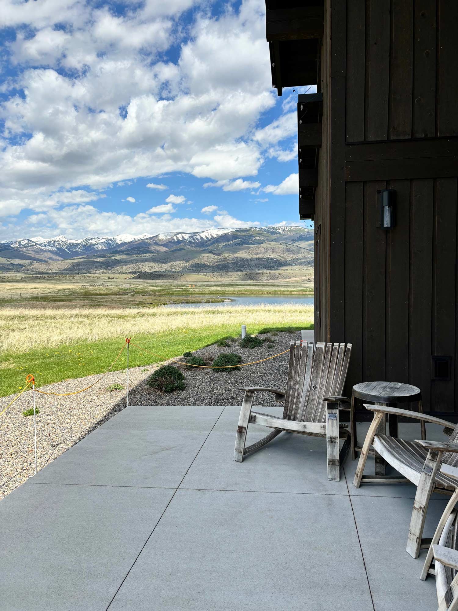 Exterior of Sage Lodge Ranch House