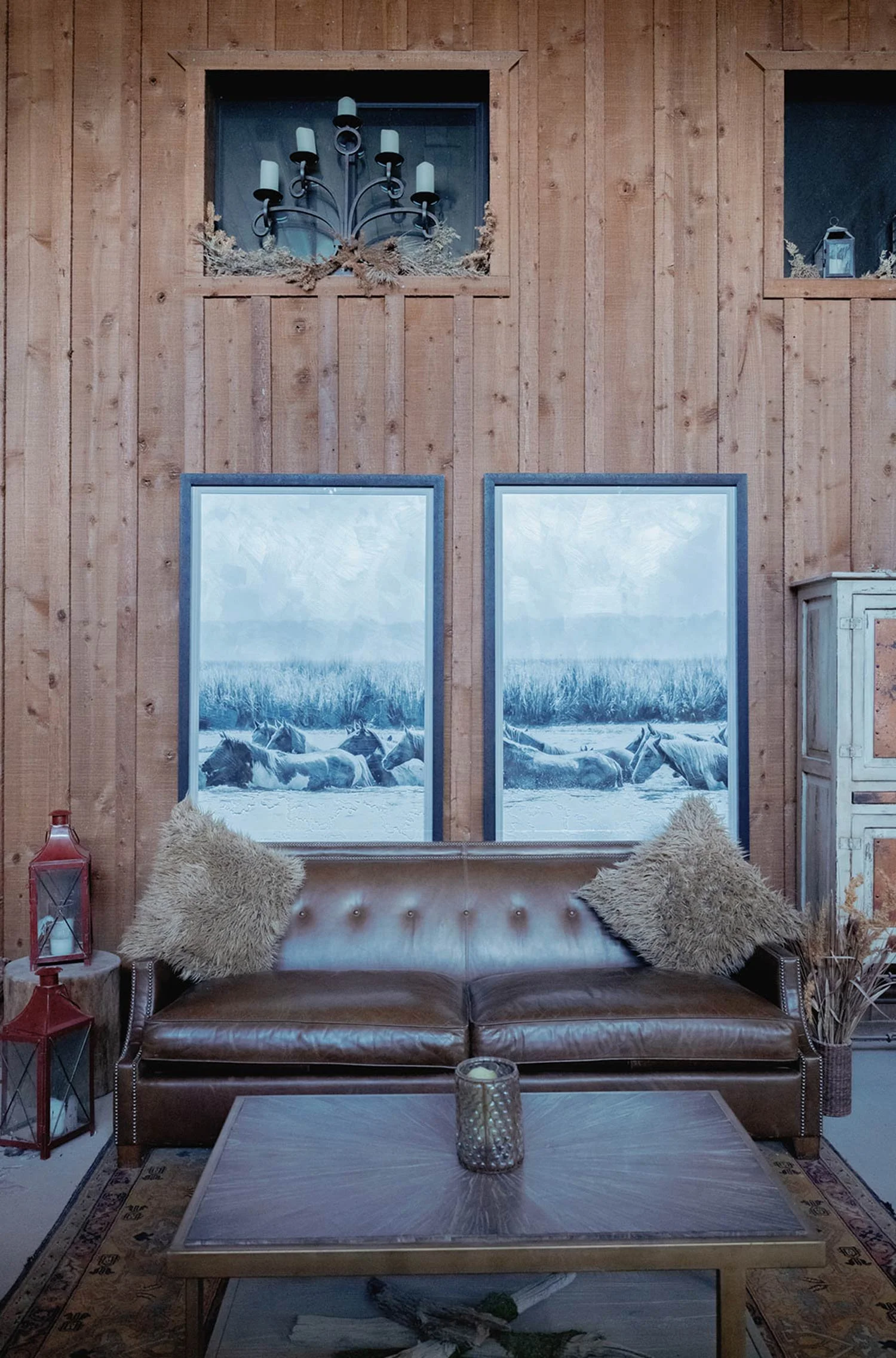 Paws Up wedding seating area | Montana Wedding