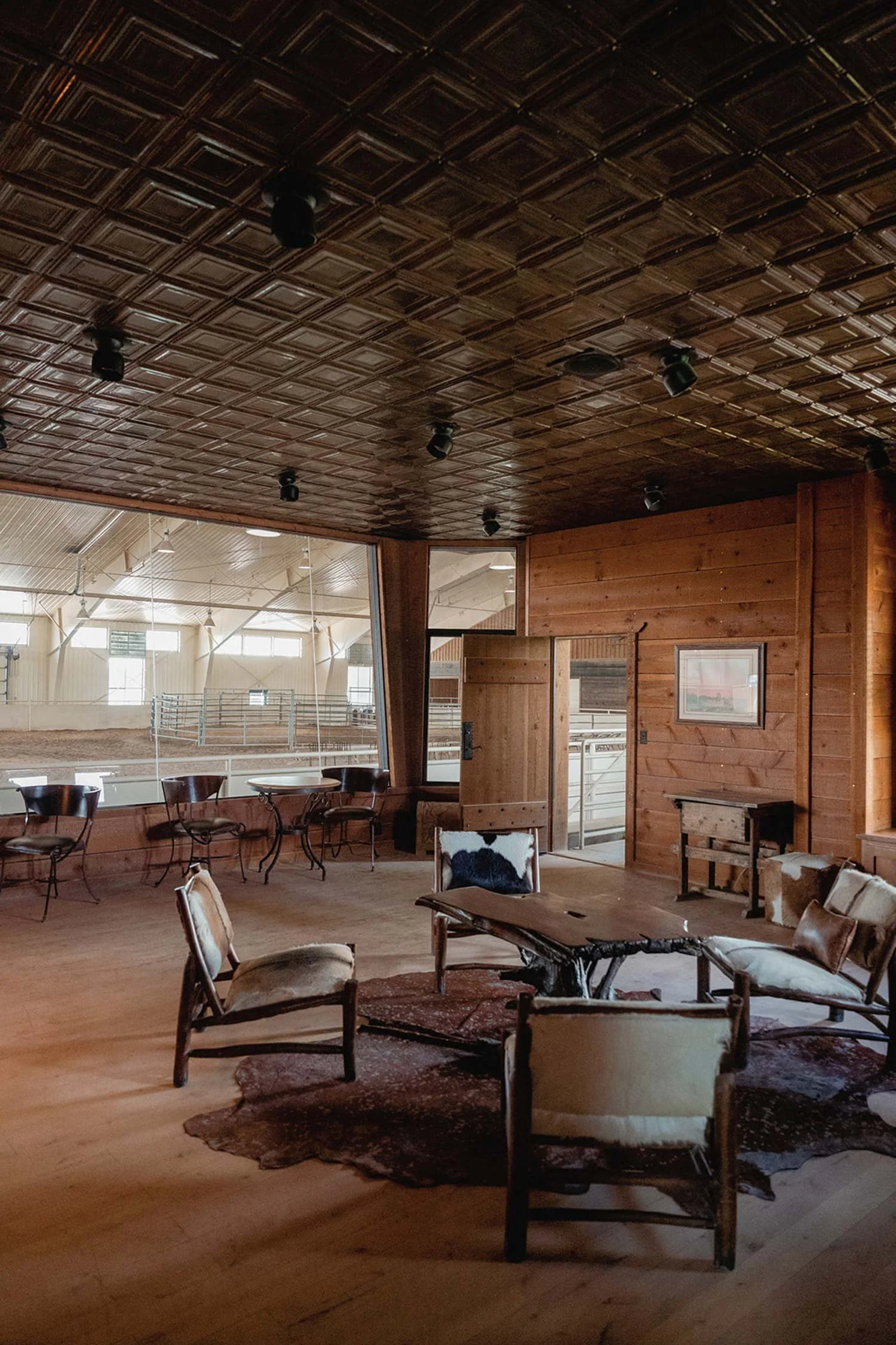 Saddle Club at Paws Up lounge