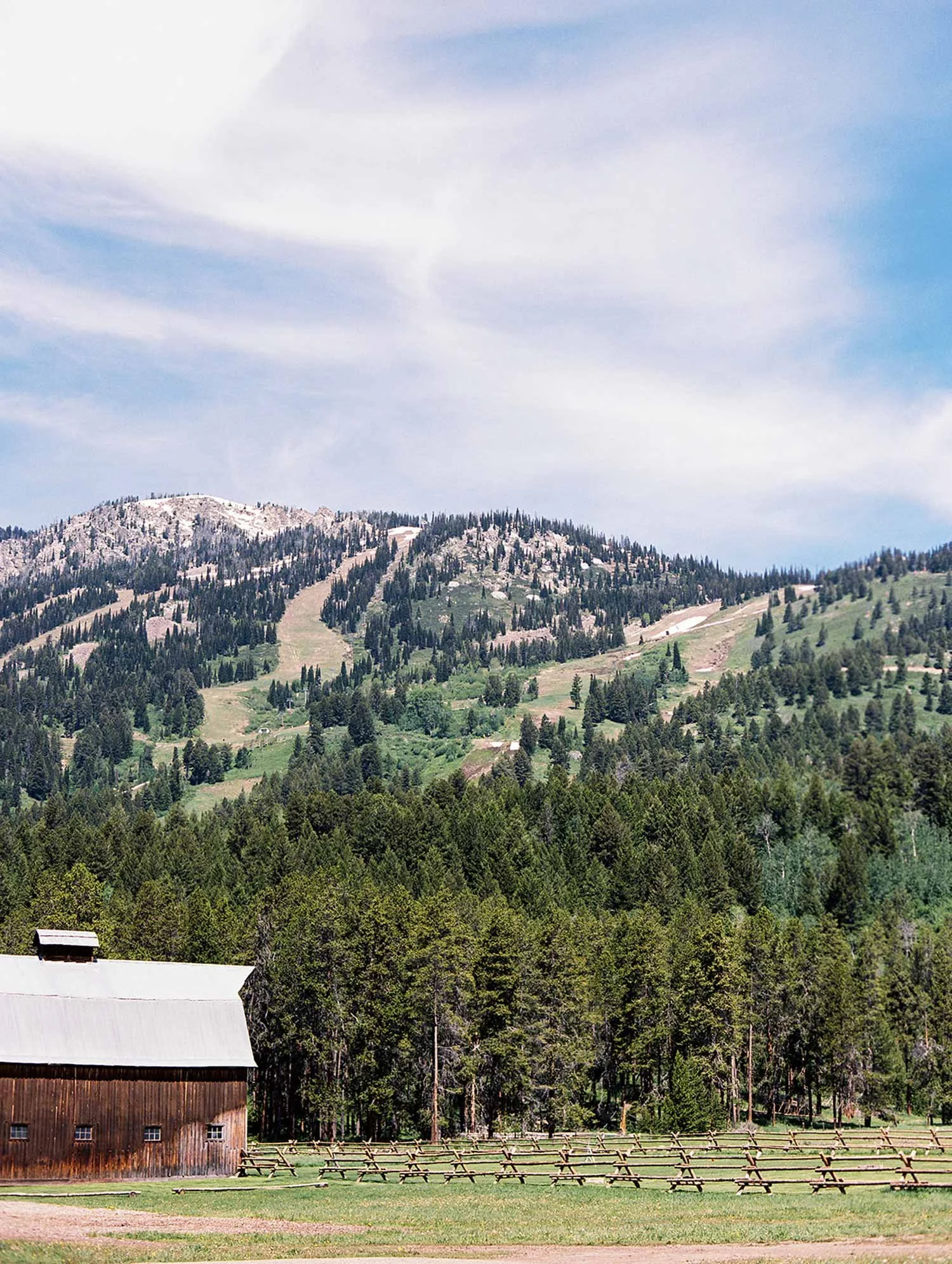 Grey Barn wedding reception location Snake River Ranch