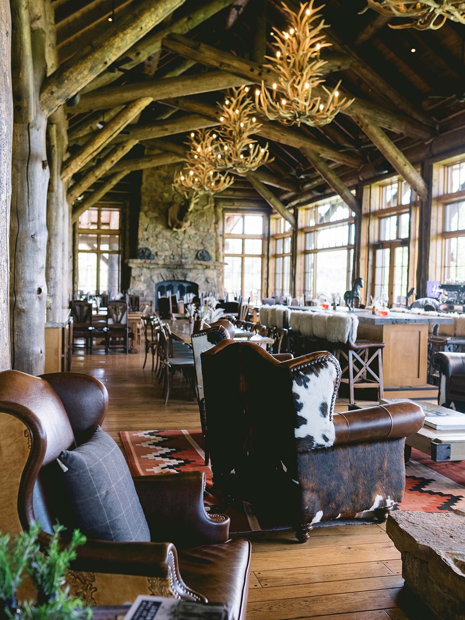 Brush Creek Ranch Trailhead Lodge and Lobby