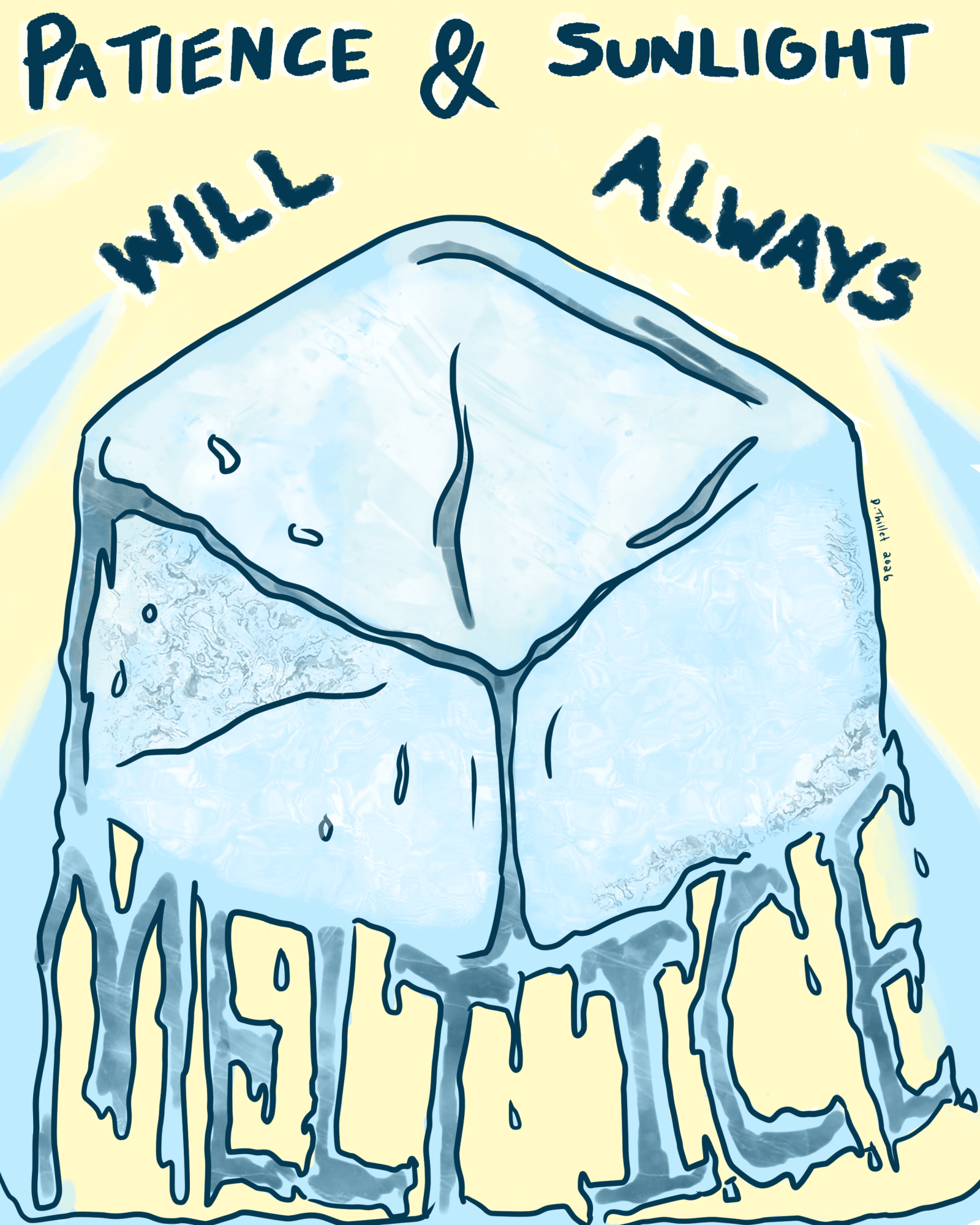 "Melt ICE"
by Danyell Thillet