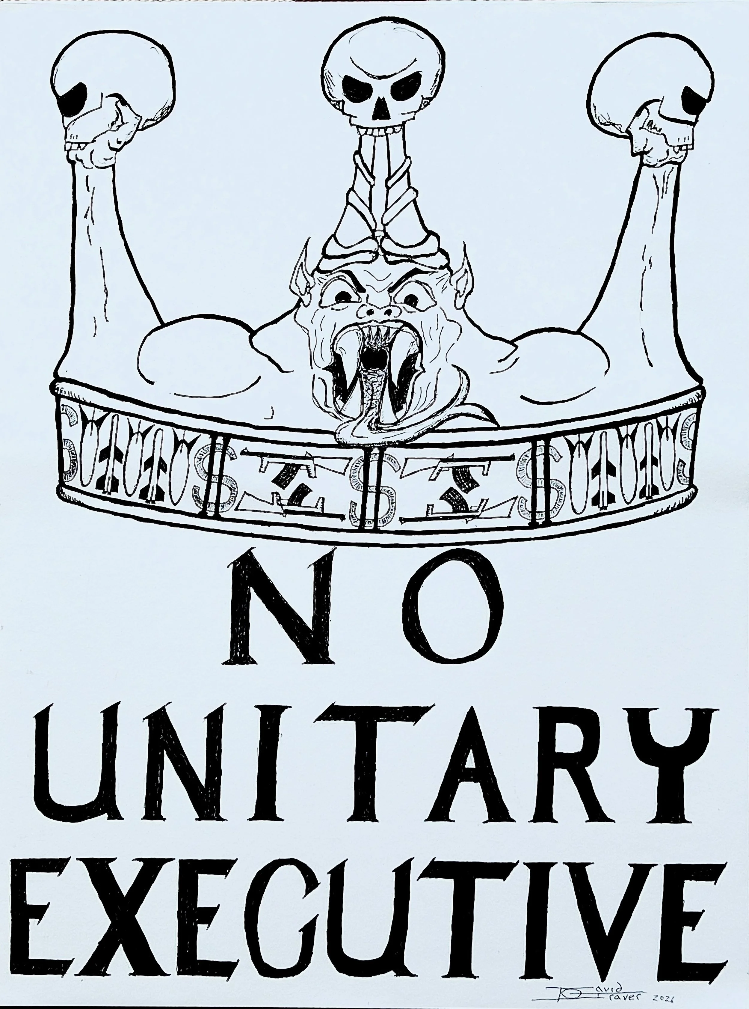 "No Unitary Executive"
by David Graver