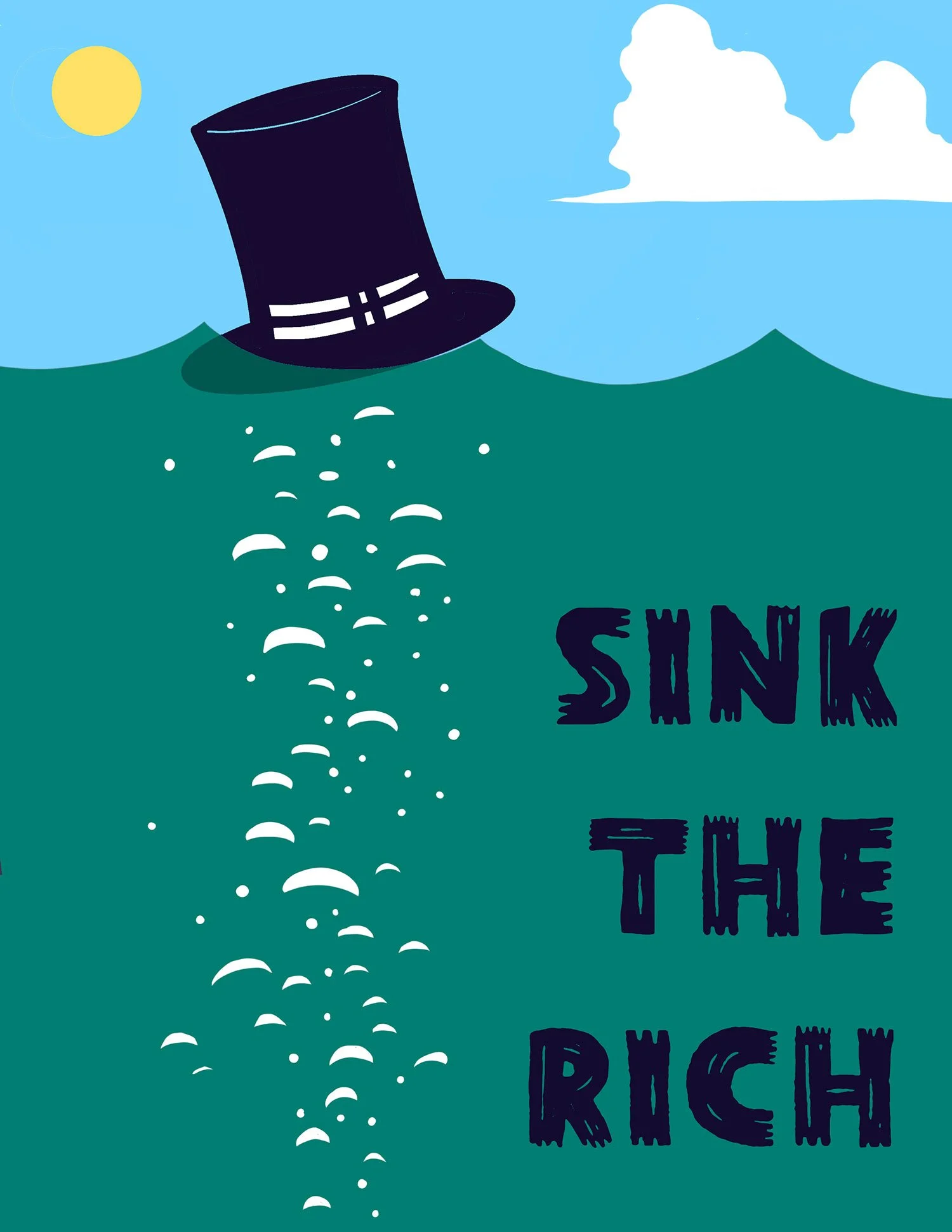"Sink the Rich"
by Roger Peet