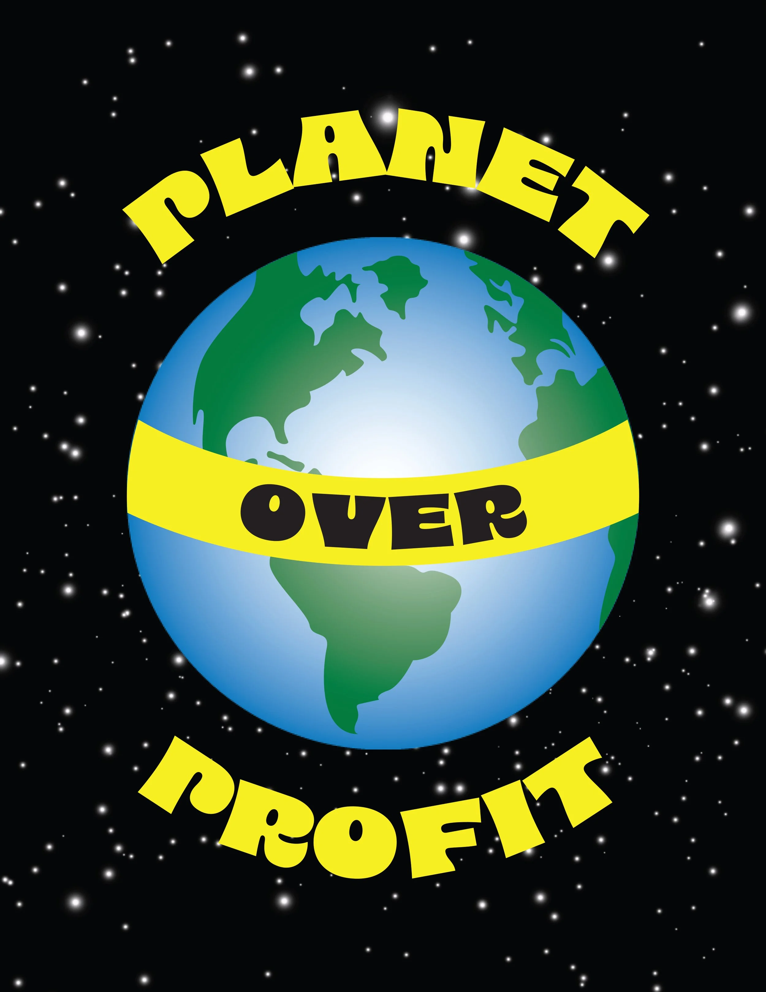 "Planet Over Profit Sky"
by Nicola Gavigan