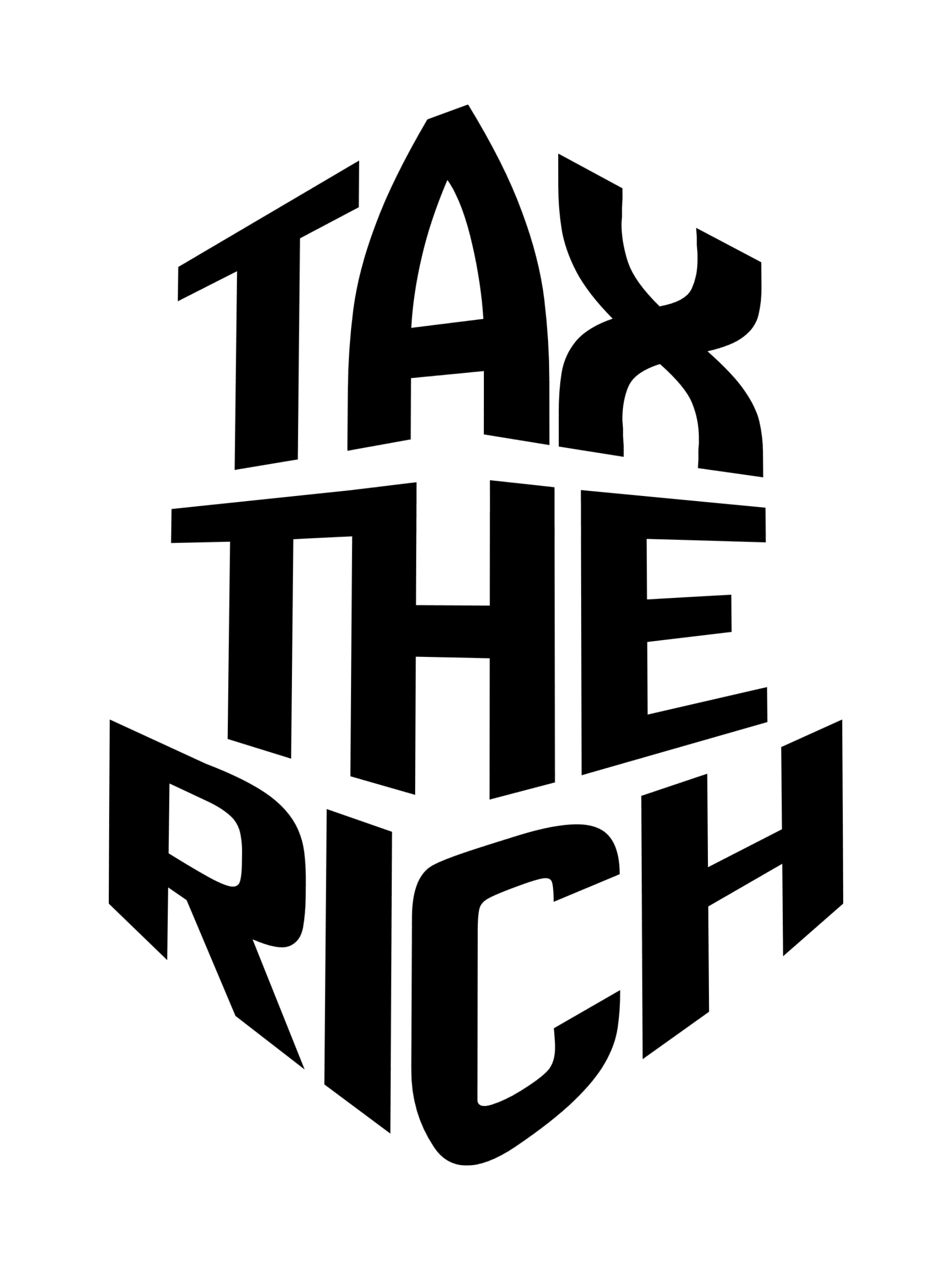 "Tax the Rich"
by Fuerte Arts Movement