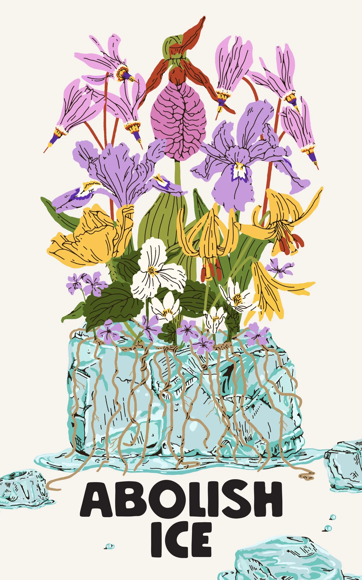 "Our Connections Melt ICE"
by Chi Nwosu