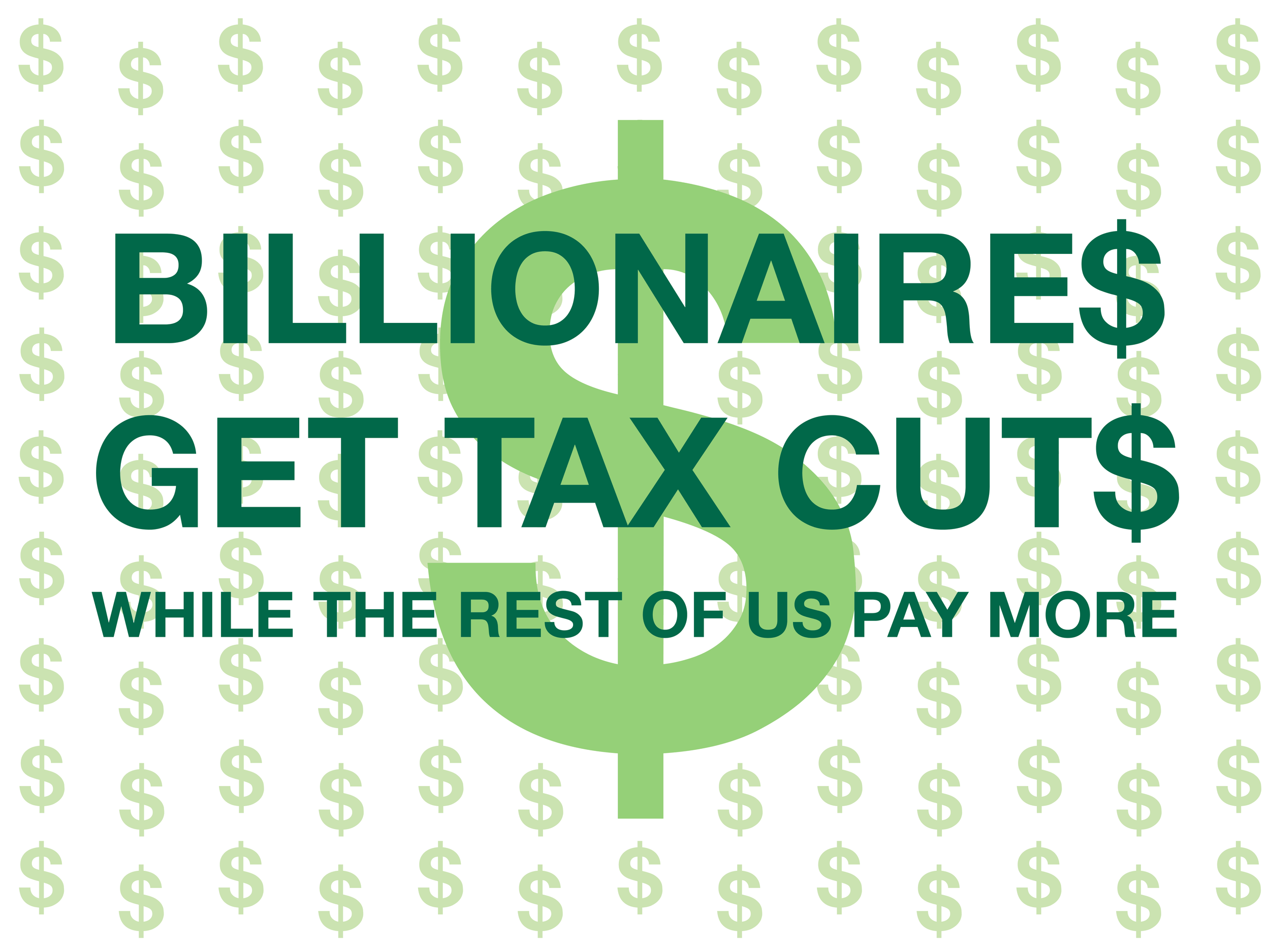 "Billionaire Tax Cuts"