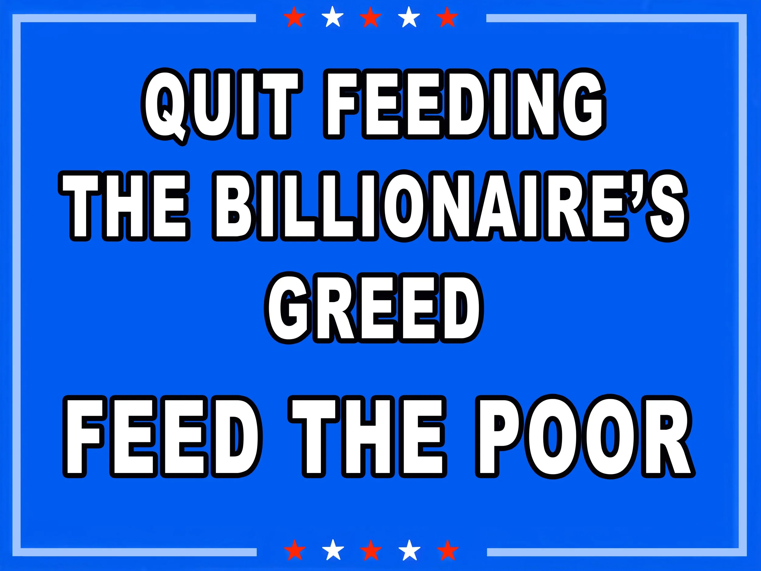 "Feed the Poor"
by Paul Long