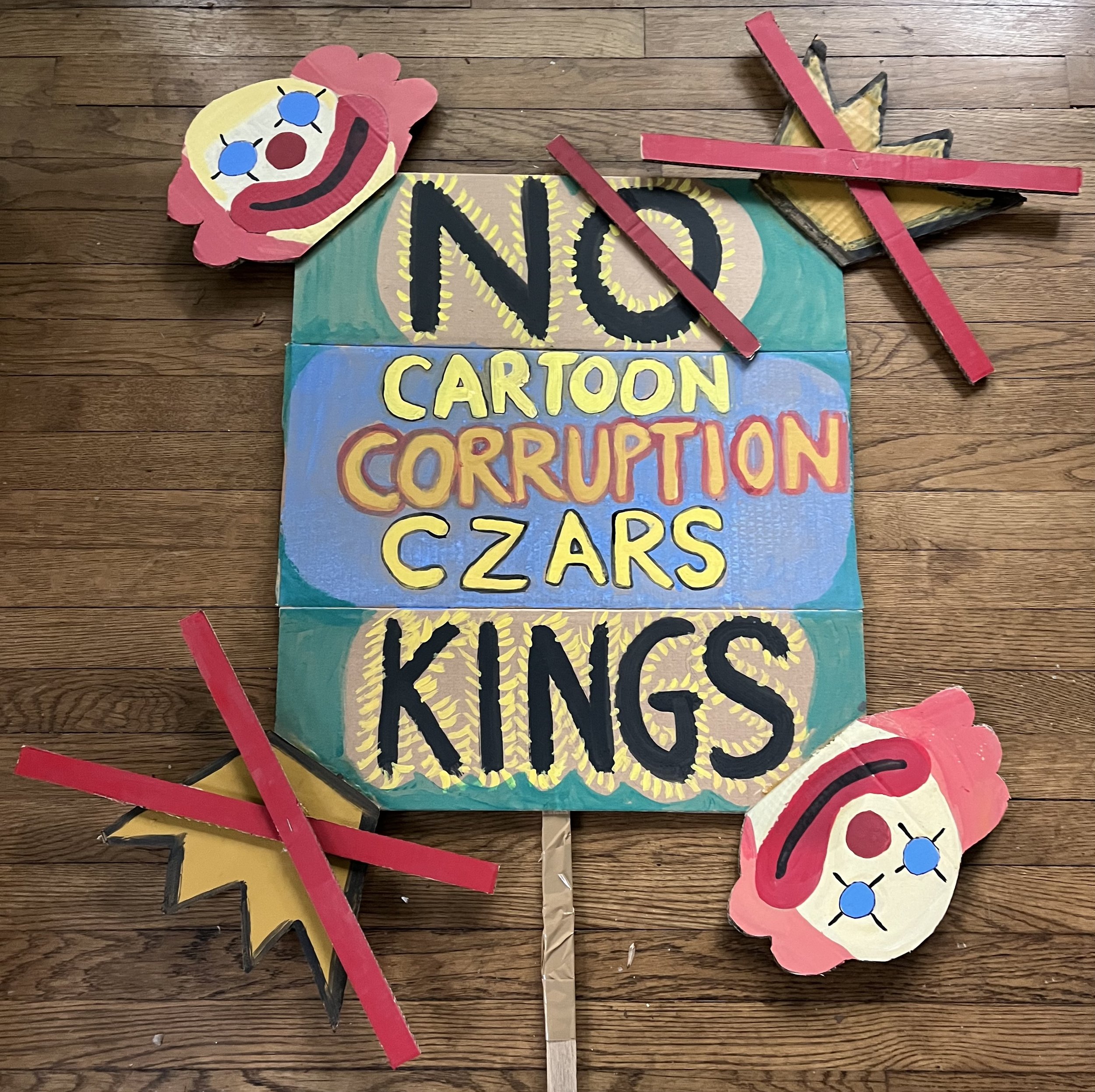 "Cartoon Corruption"
by Kate Gage