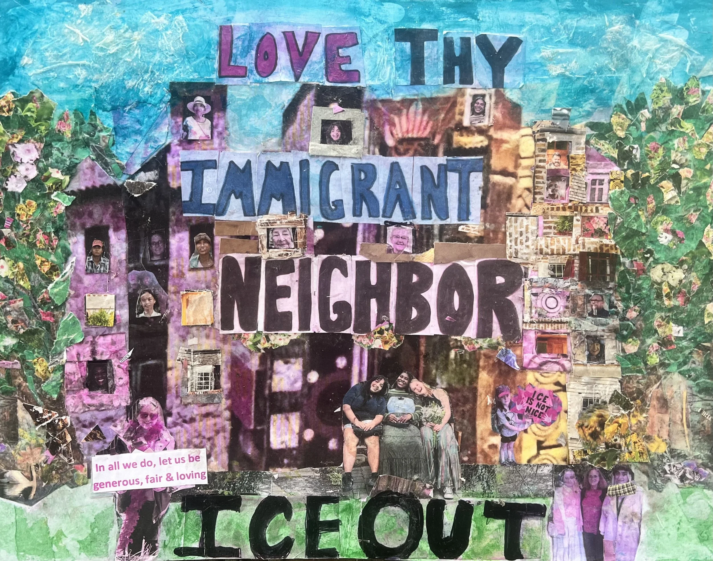 "Love Thy Neighbor"
by Joanne Rich