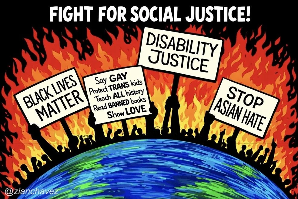 "Thanks Ai for making a digital meme from my Oil Painting."
 By Zian Chavez