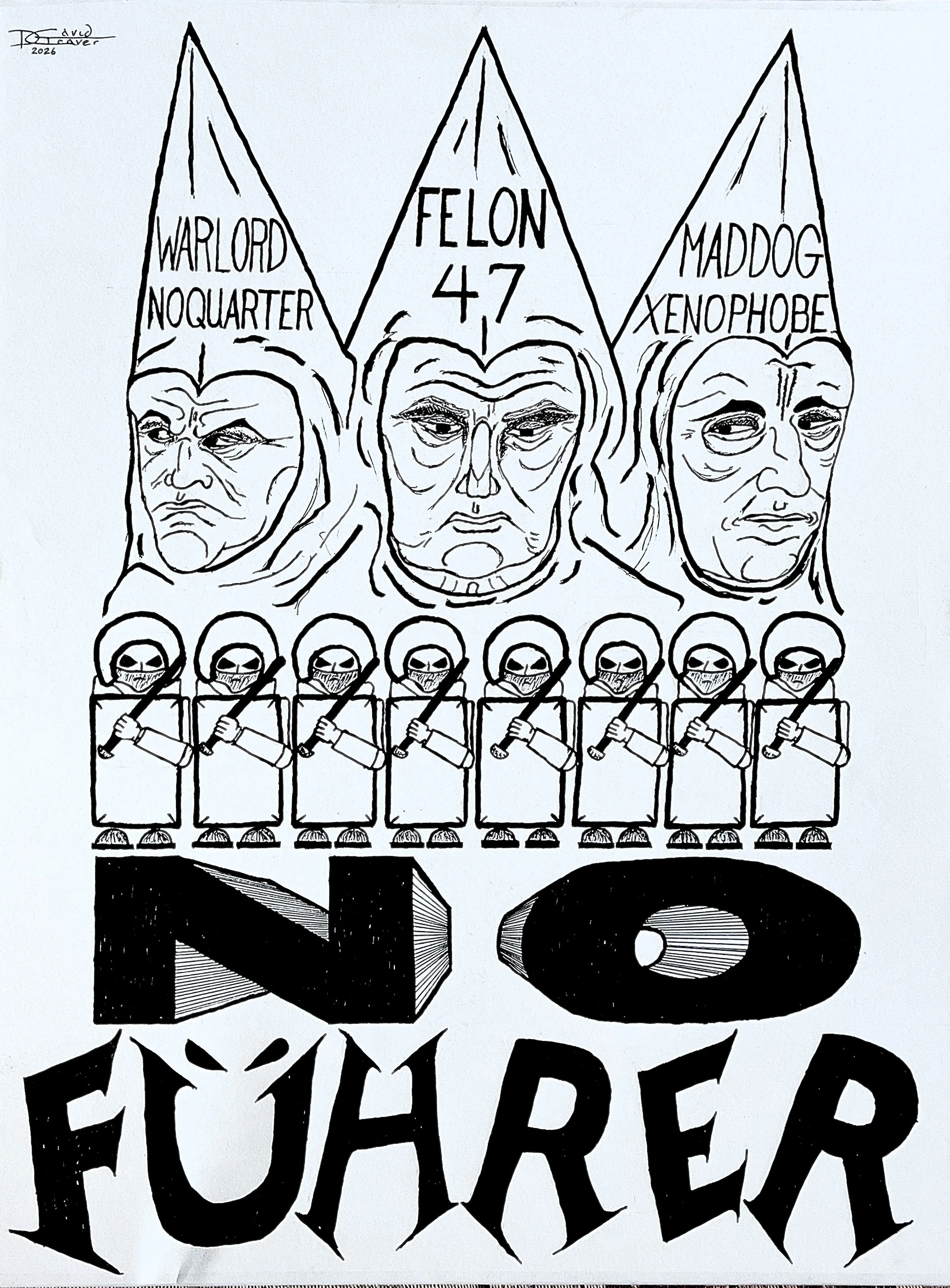 "No Fuhrer"
by David Graver