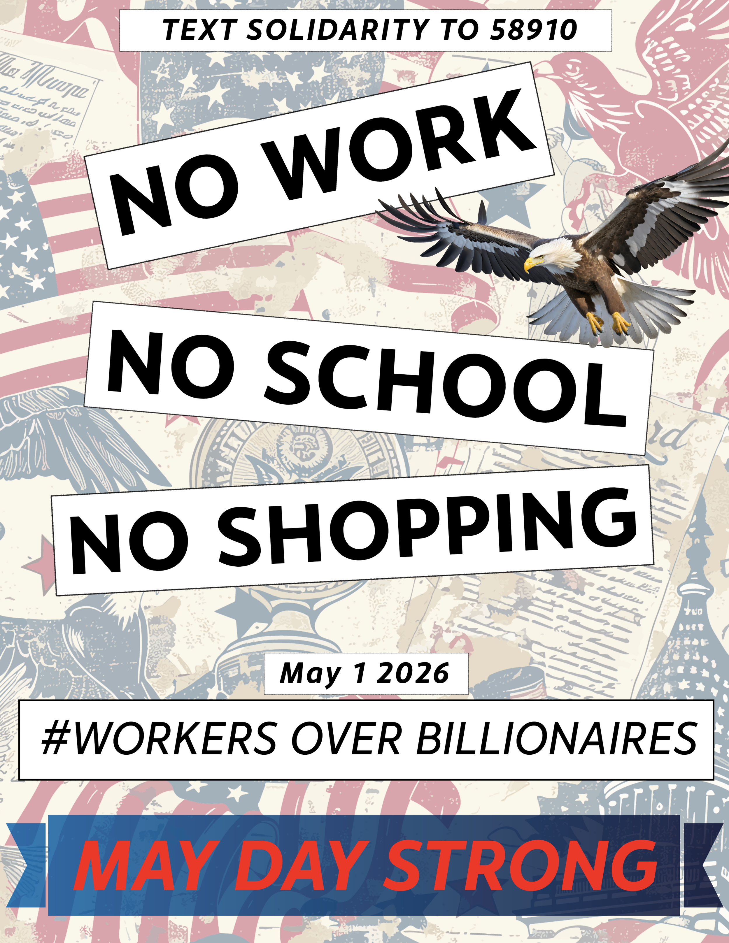 "May Day Strong Flyer"
by Kylie Earls