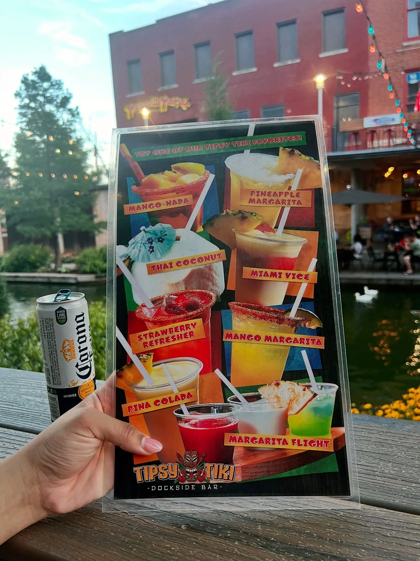 Thirsty Thursday brought to you by tiki pours and good company 🍹

#tipsytikiokc #bricktownokc #thirstythursday #canalside