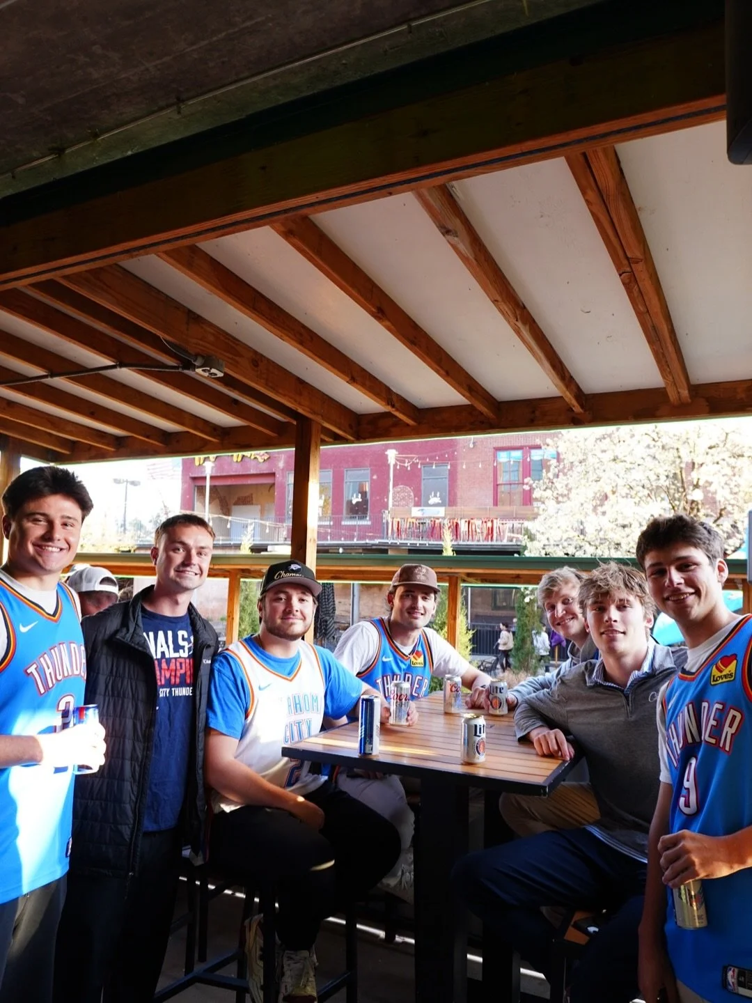 Round 2. Game 1.⚡️

Watch it tomorrow canal-side at Tipsy Tiki &mdash; $10 thunder drink combo, full food menu, and tacos + margaritas after the game.

15 TVs and the best views in @bricktown!🍹🏀

#tipsytikiokc #bricktown #thunderup