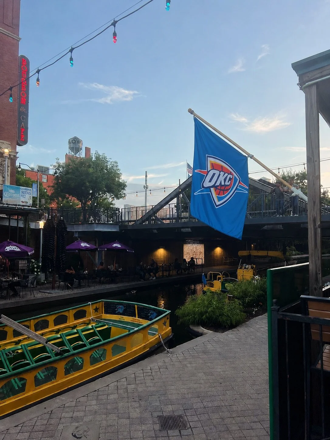 Game 2 tonight ⚡️

See you at Tiki for playoff basketball, good food and drinks, and the best patio in @bricktown &mdash; Gates open at 4pm!

#tipsytikiokc #bricktown #thunderup #drinklocal