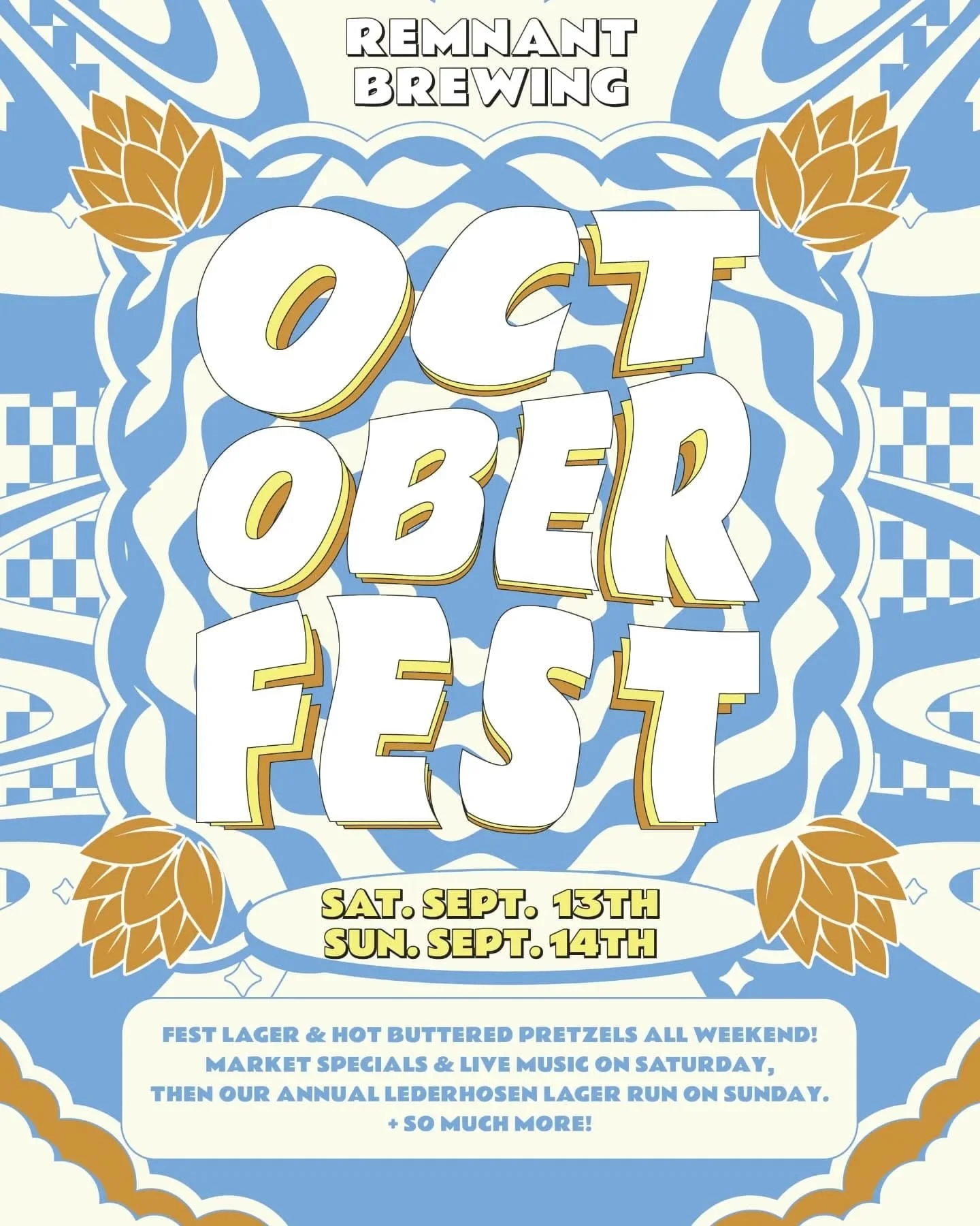 It&rsquo;s back! 🎉 Special Chorizo Arepa + Oktoberfest vibes 🍺🇻🇪 enjoy one of the best times of the year with a beer in one hand and a chorizo arepa on the other starting Sept. 13th! 💪🏼@remnantbrewing @bow.market
.
.
.
.
.
. 
#Carolicious #Arep