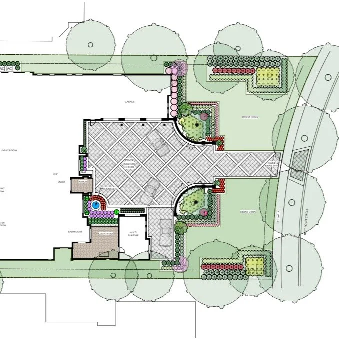 Modern estate living, designed from the ground up.

Custom pool terraces &bull; luxury paver detailing &bull; architectural pergola &bull; estate landscaping &bull; full sport court integration.

A complete outdoor environment designed for recreation