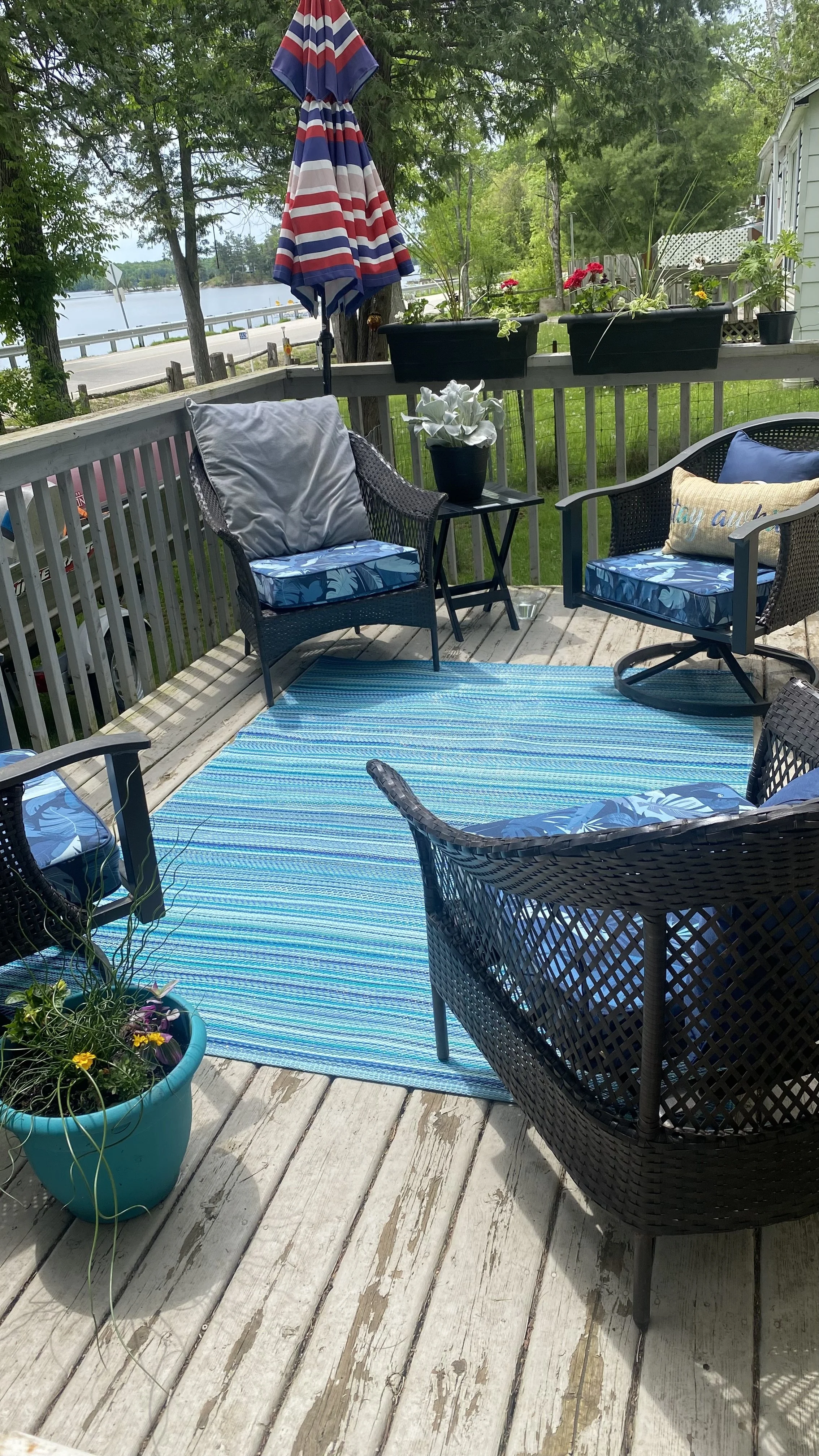 Front deck at Christie Lake.jpeg