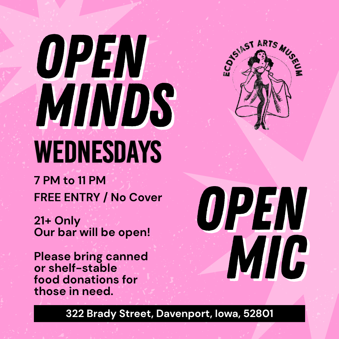 OPEN MINDS OPEN MIC (EVERY WEDNESDAY 7PM FREE ENTRY!)