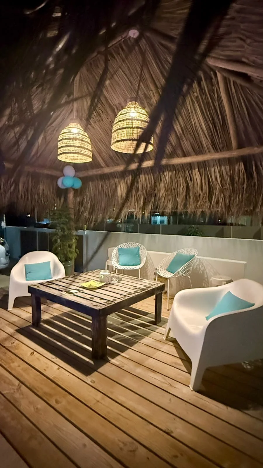 Outdoor private pool surrounded by tropical greenery at Kas Pitava Boutique Stay in Bonaire
