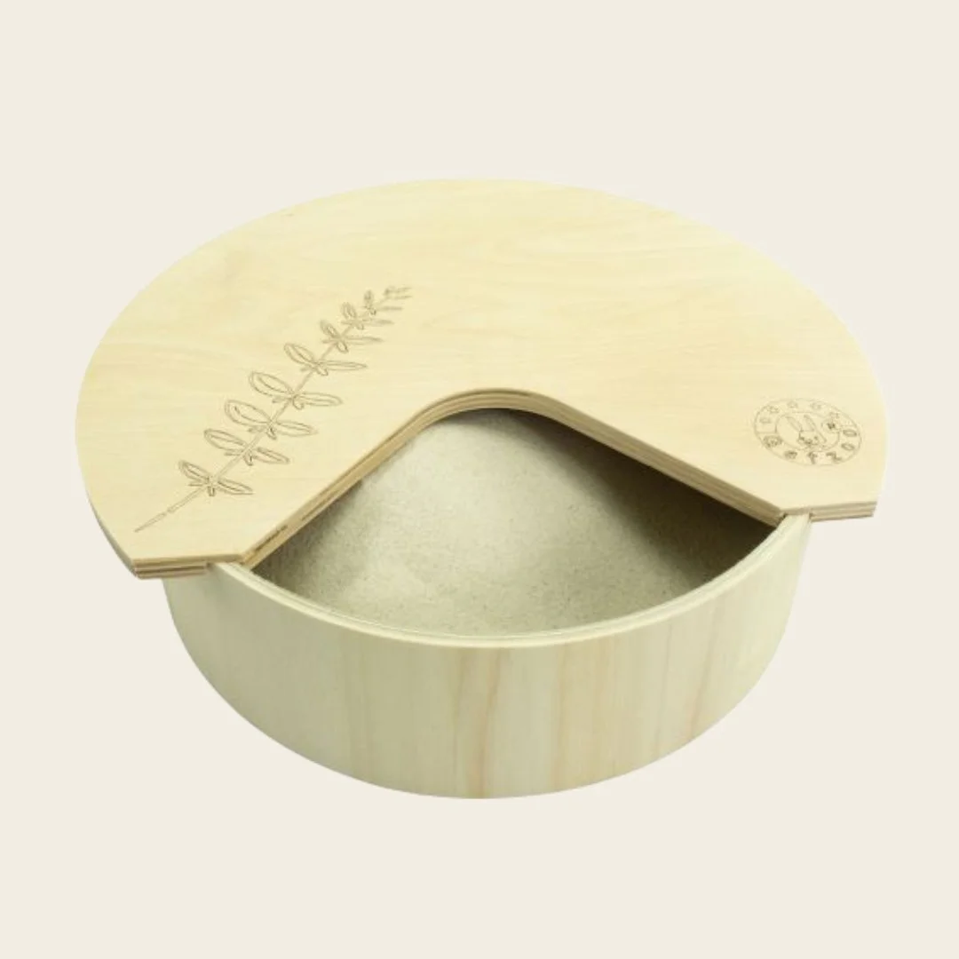 Getzoo sandbad med V-inngang