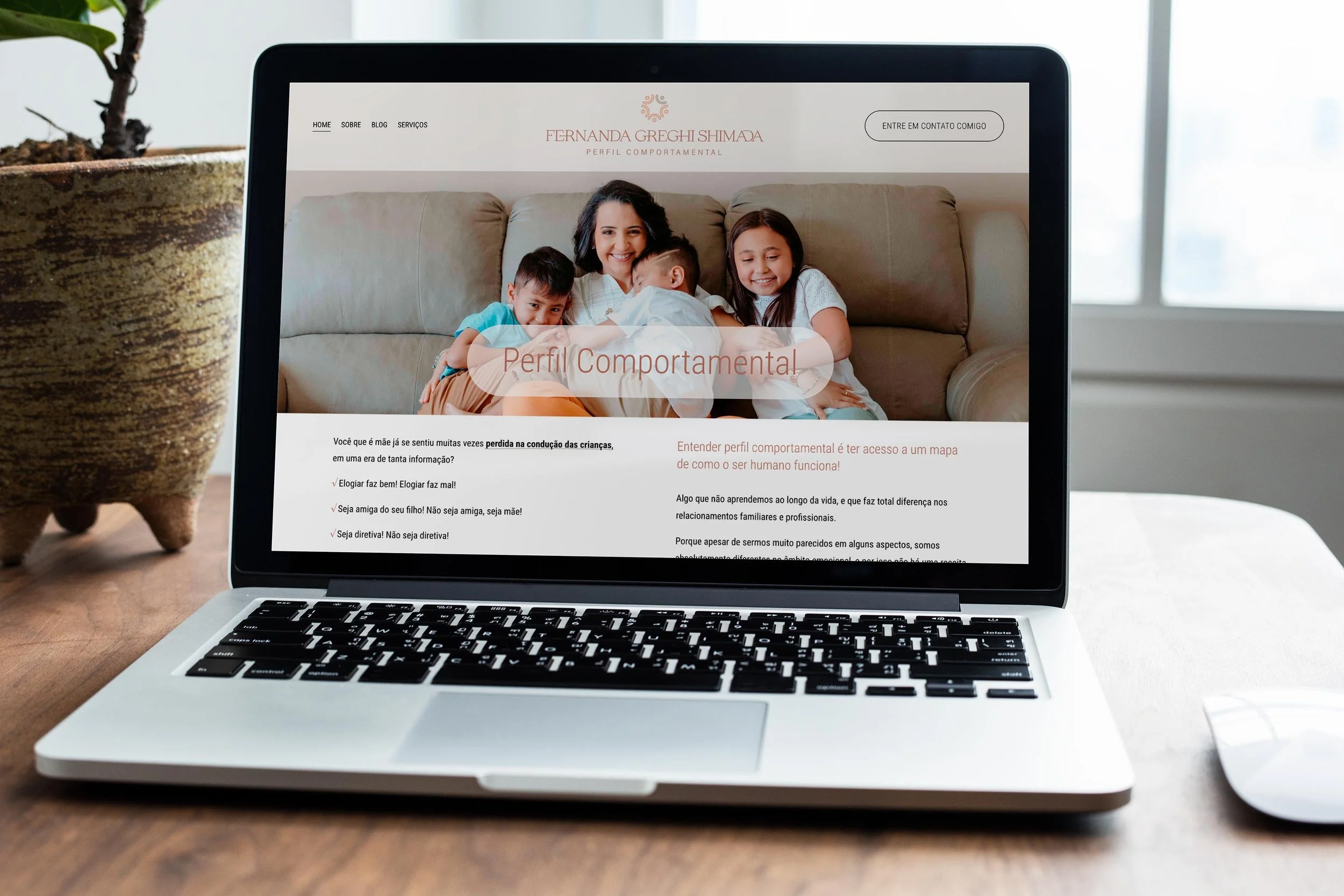 website para psicologa