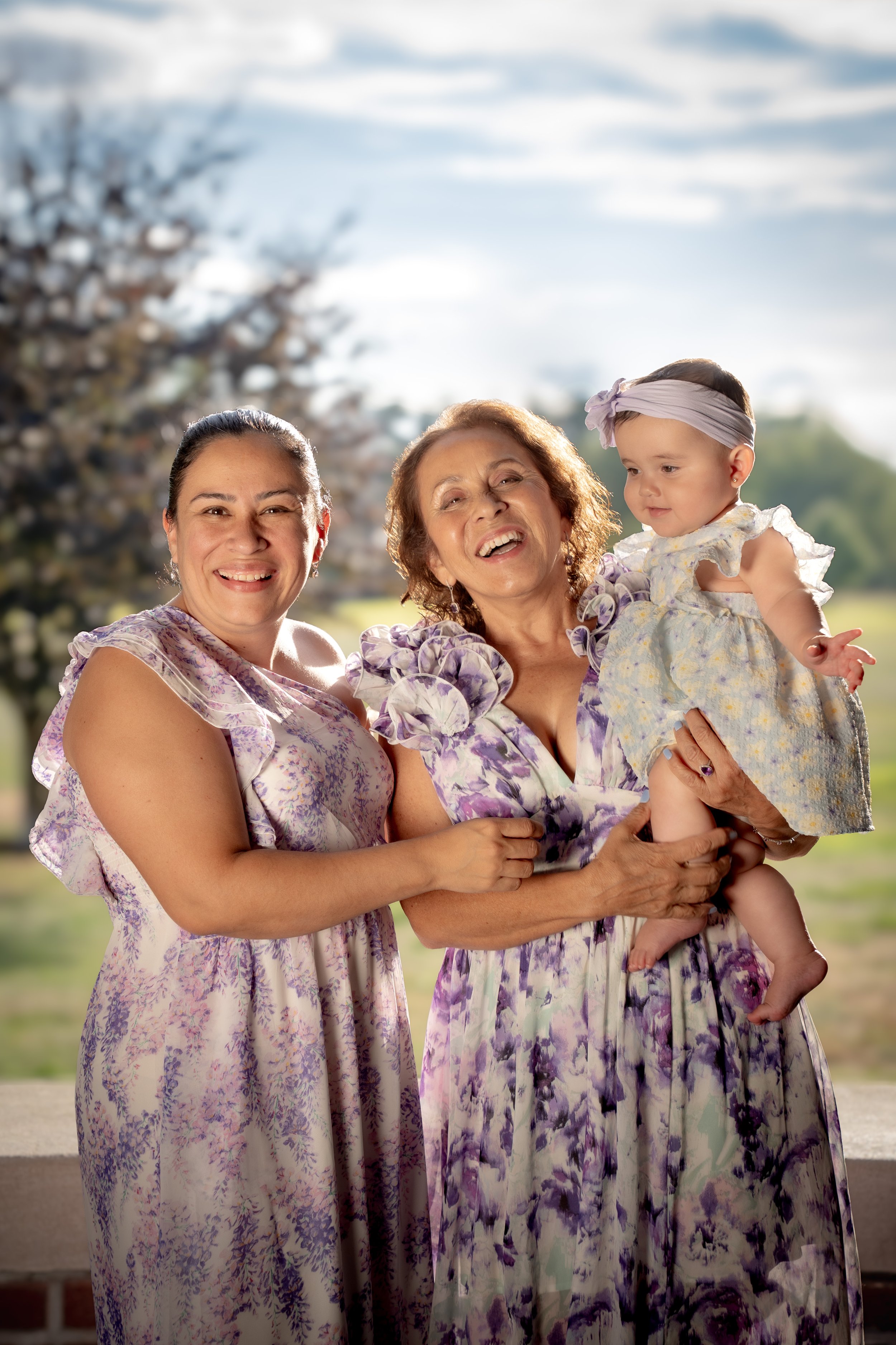 Waveny Park -Three Generations Family Photoshoot