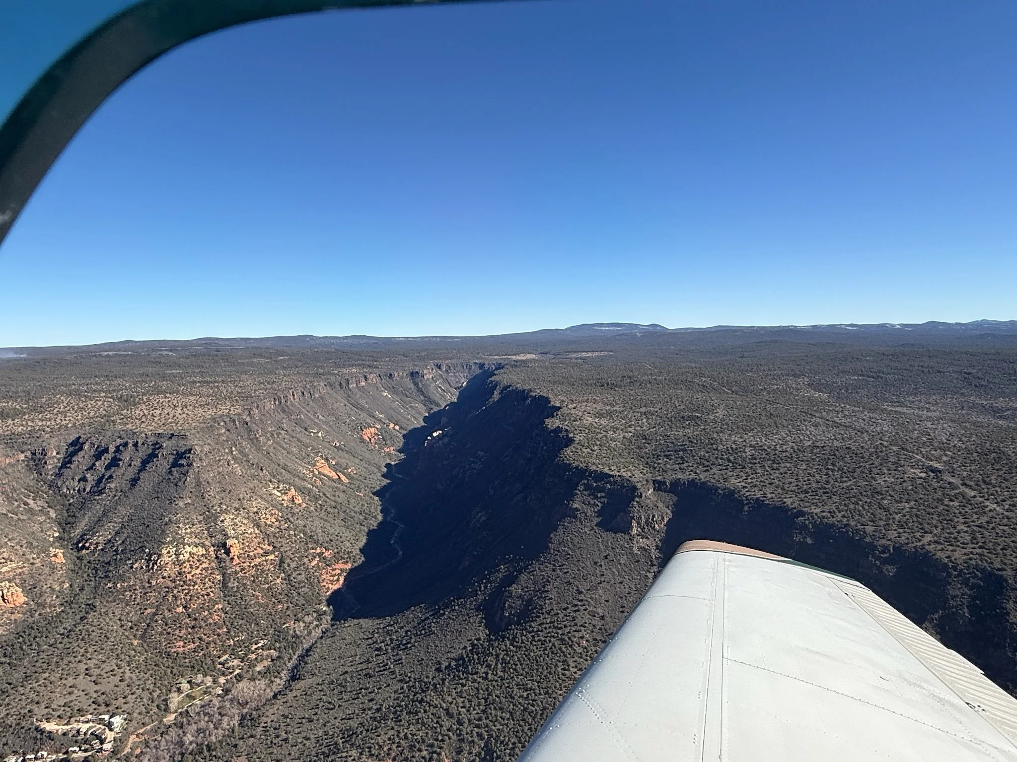 Scenic flight experience over Sedona for tourists