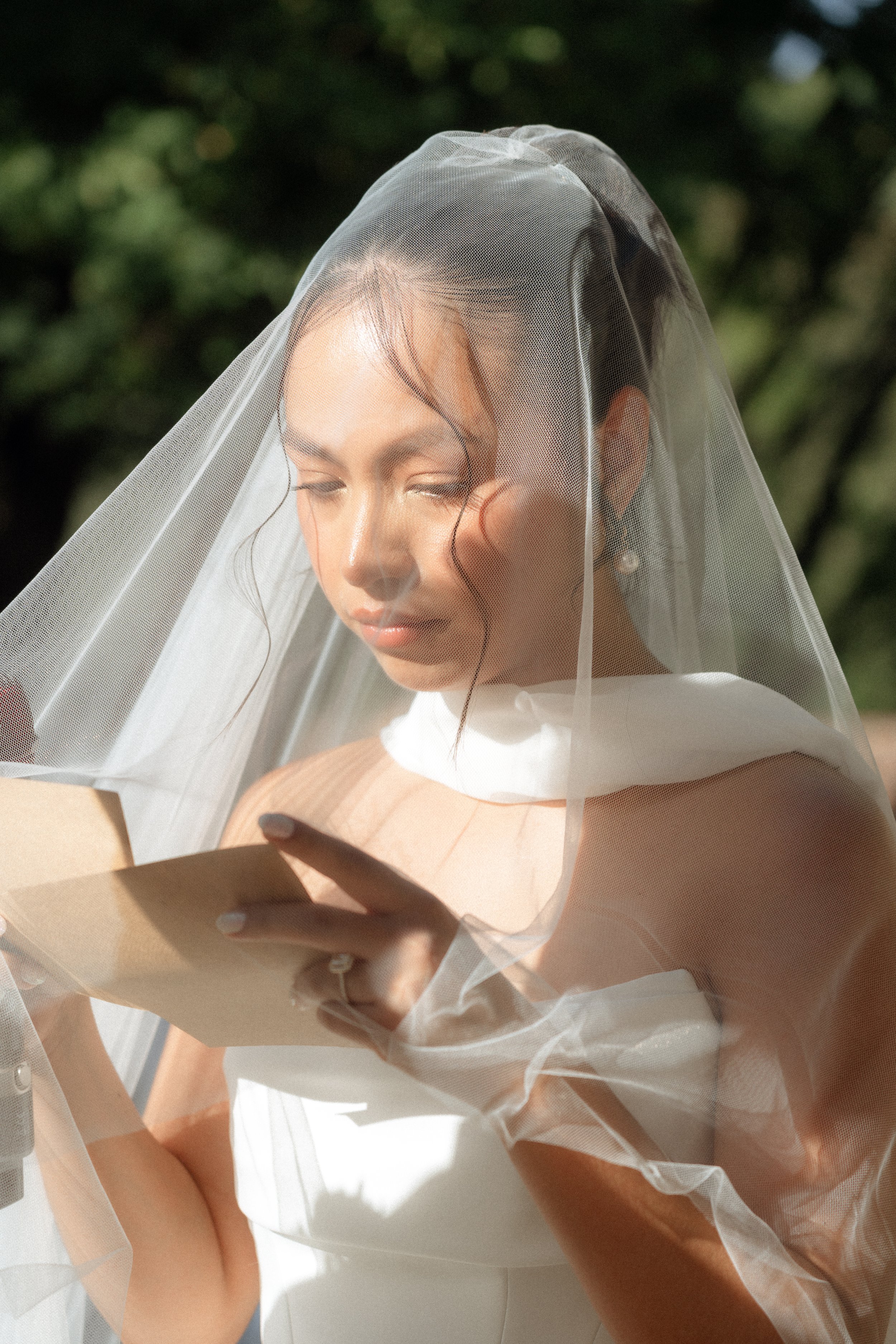 natural glam wedding makeup