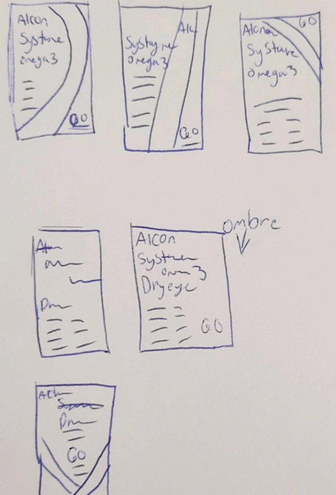 A small collection of concepts from brainstorming session