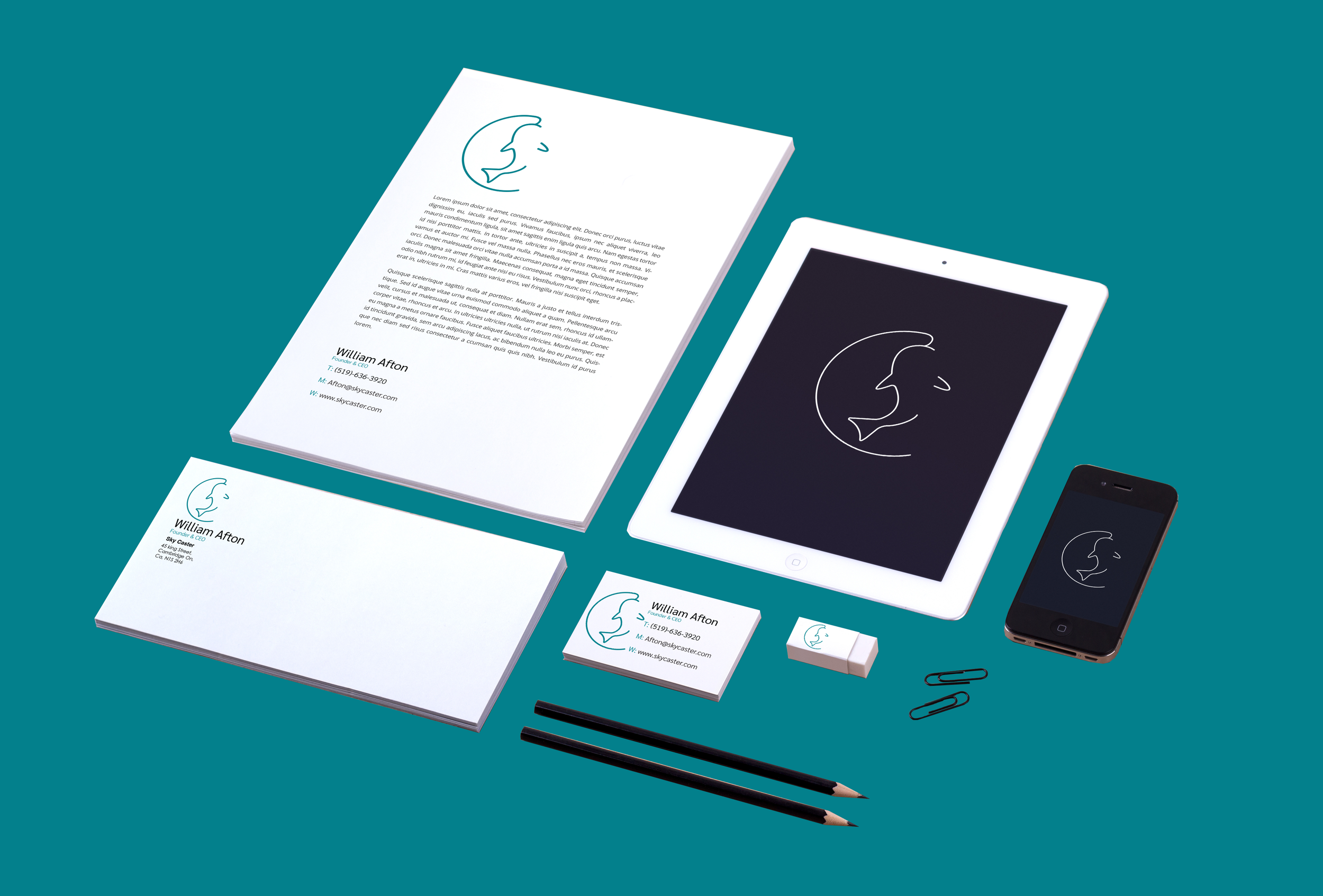 A rough rendition of the stationary mockup 