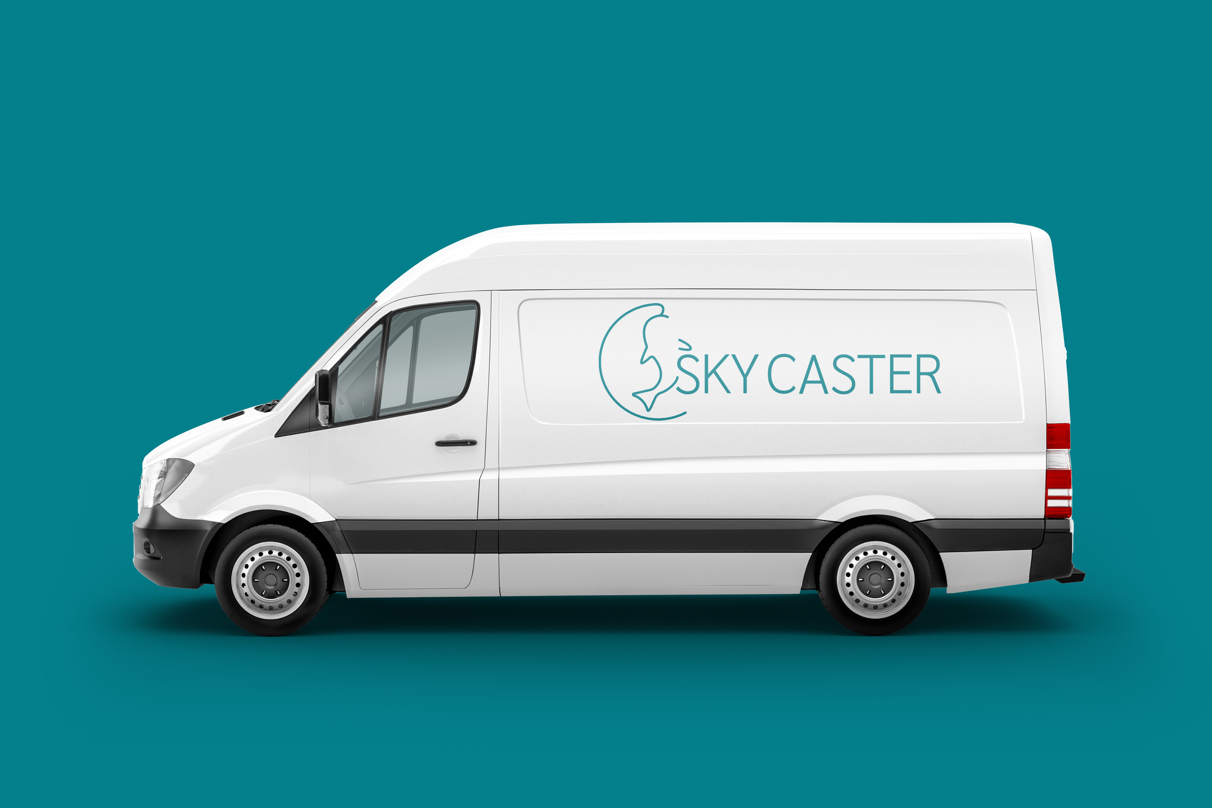 Delivery Van Mockup