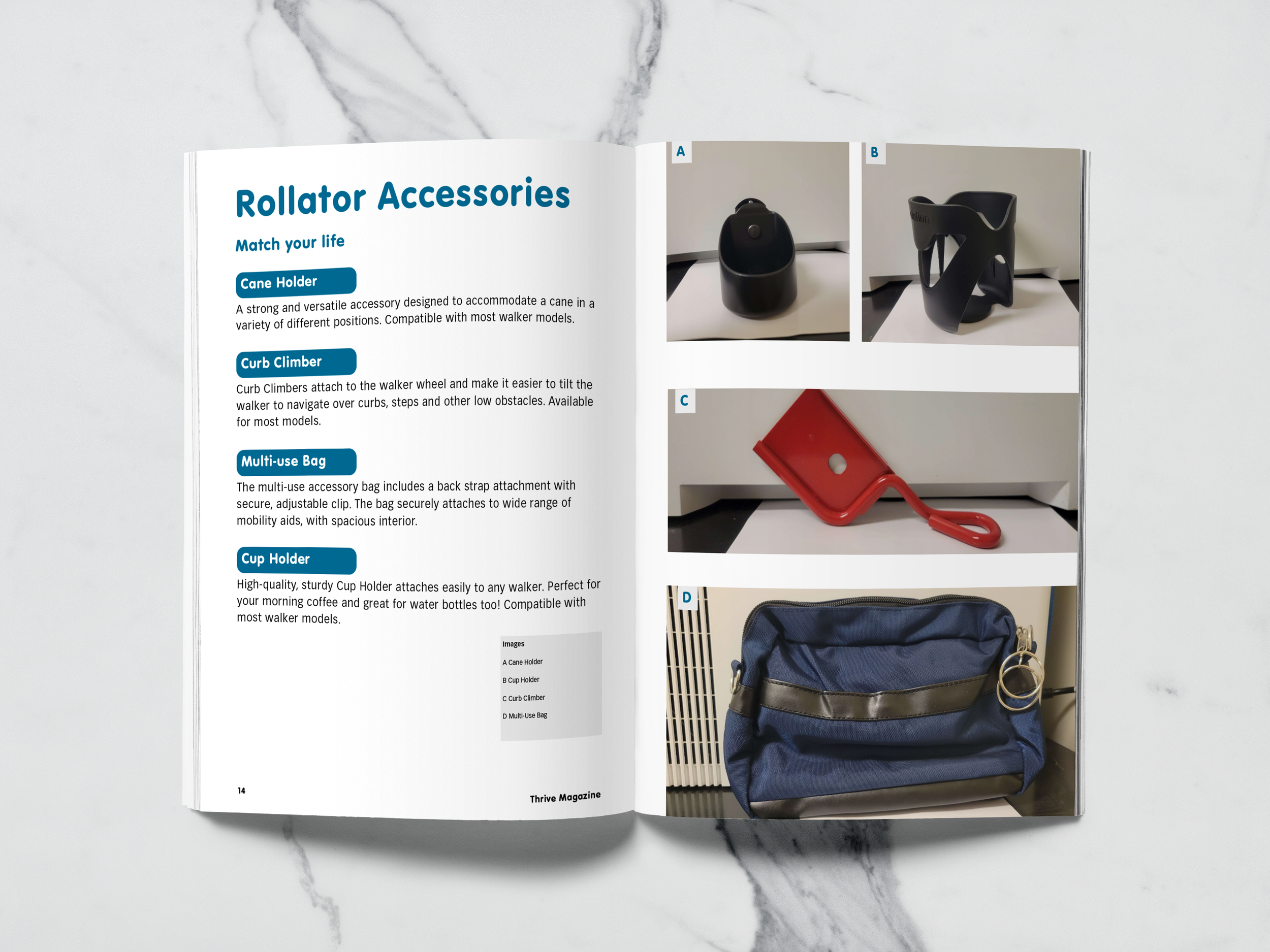 Rollator Accessories