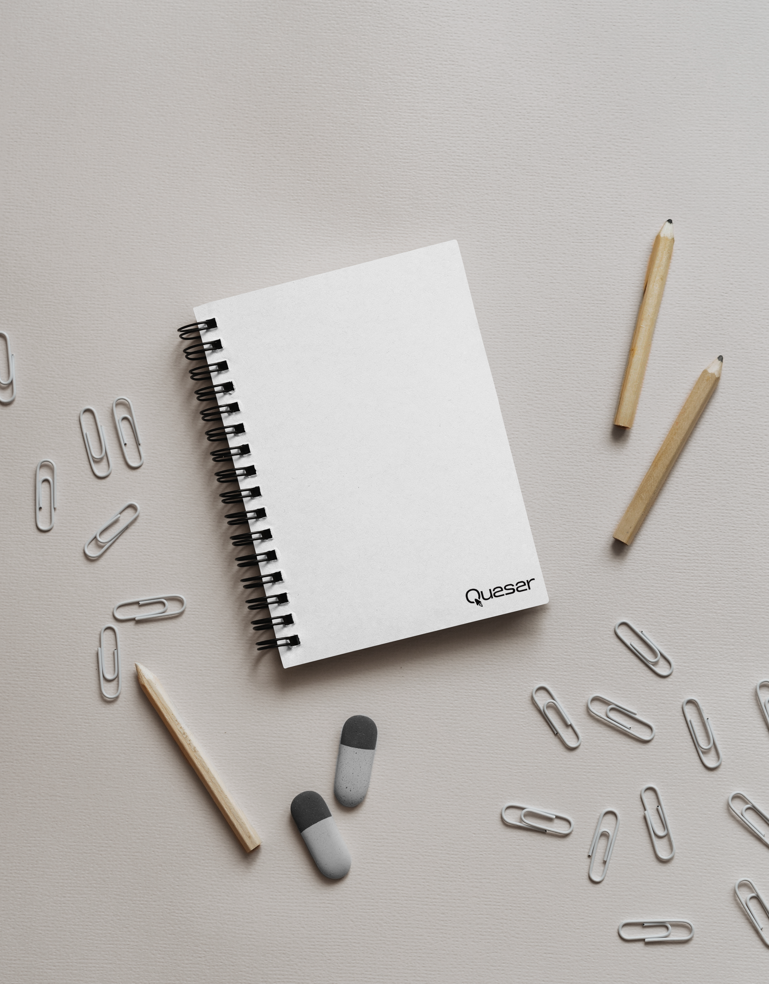 Quasar Branded Notebook