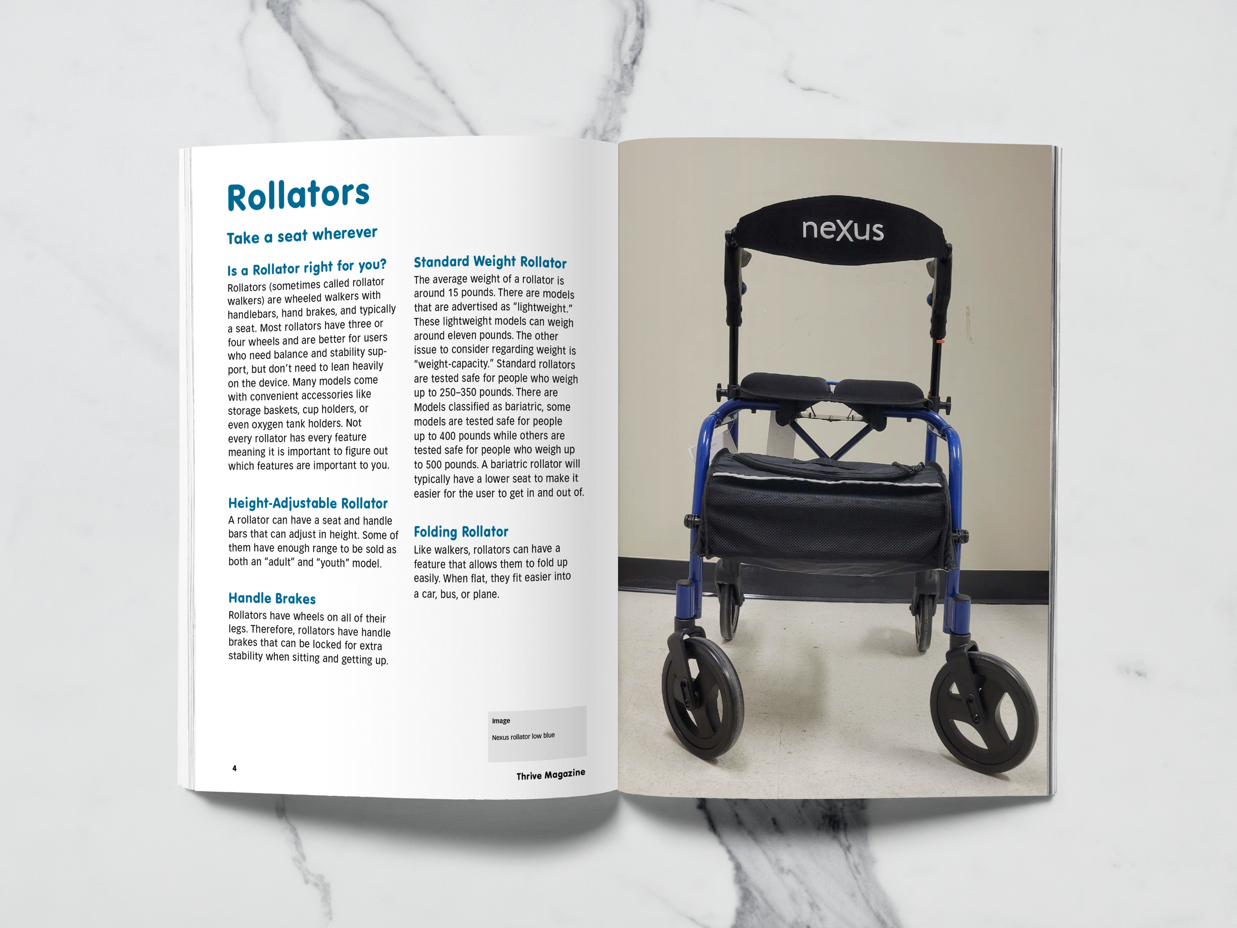 Rollators: Take A Seat Wherever