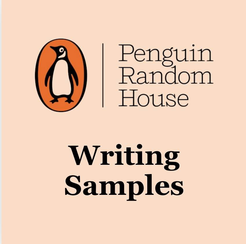 PRH Writing Samples