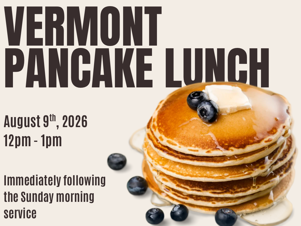 Pancake Lunch - Vermont Missions Fundraiser