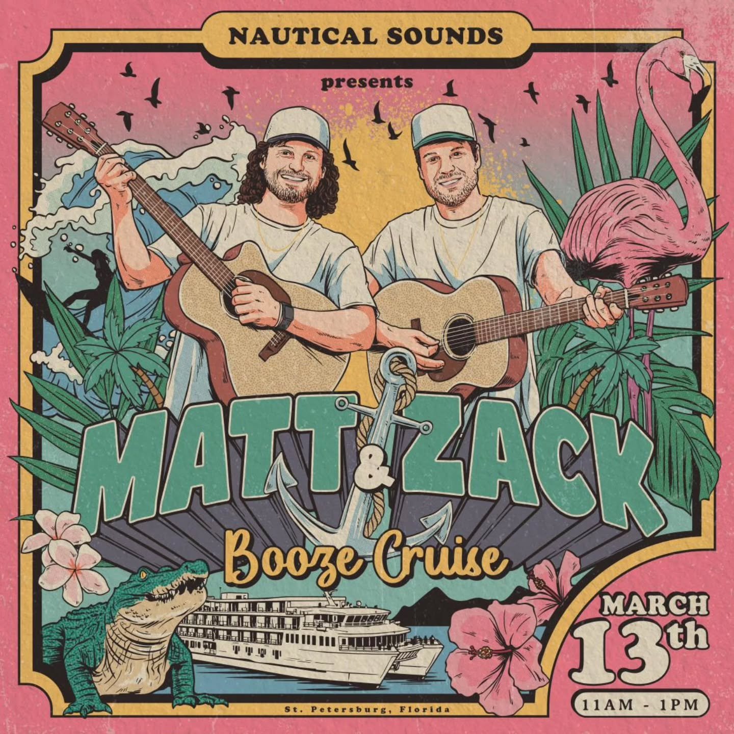 💦🚨LOW TICKET WARNING🚨 💦
Only a few more days until we take on the waters of St Pete with @nauticalsounds &amp; to add we've almost sold it out... only a few tix left so get them while you can!! With each ticket we are also giving you a free LIMIT