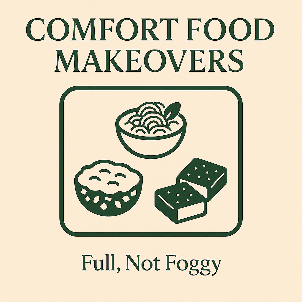 Comfort Food Makeovers That Keep You Full, Not Foggy