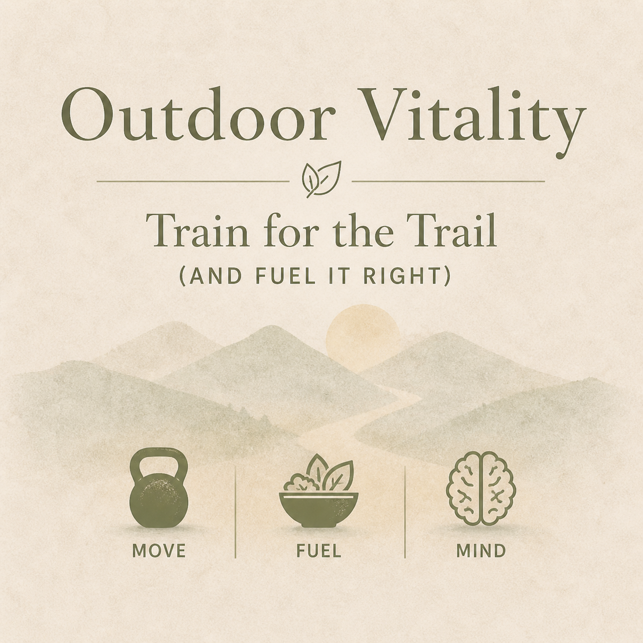 Train for the Trail (and Fuel It Right)