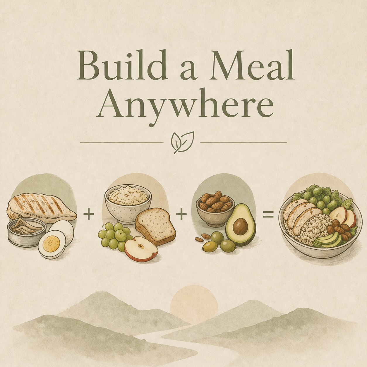 Build a Meal Anywhere (Without Overthinking It)