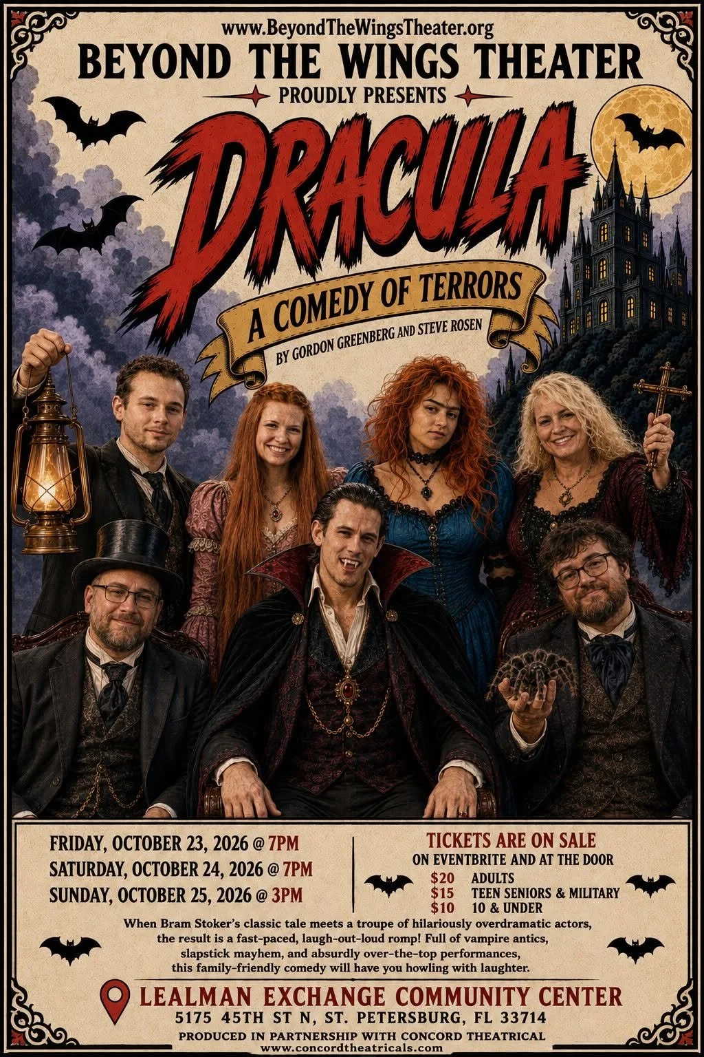 Dracula: Comedy of Terrors by Gordon Greenberg &amp; Steve Rosen 