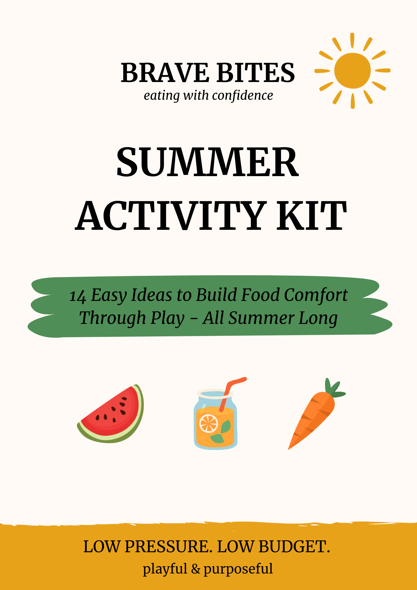 Summer Foods Activity Kit