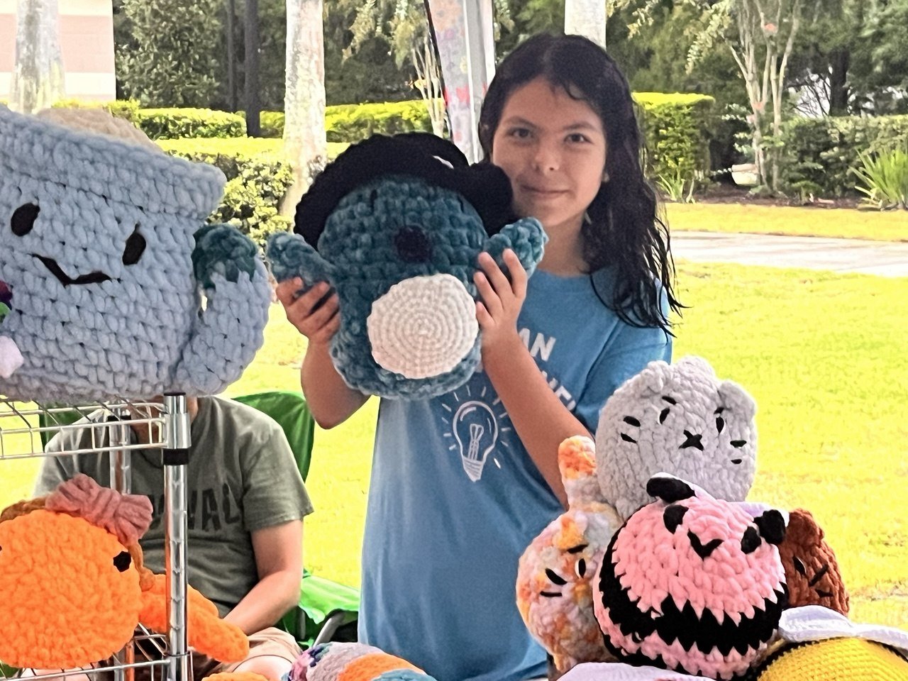 Big penguin crocheted plushy for sale in Orlando, FL