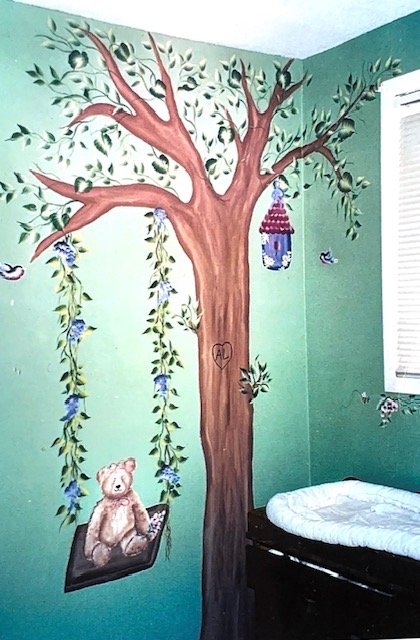 Painting my daughter's room was a highlight for sure. She's 22 now.