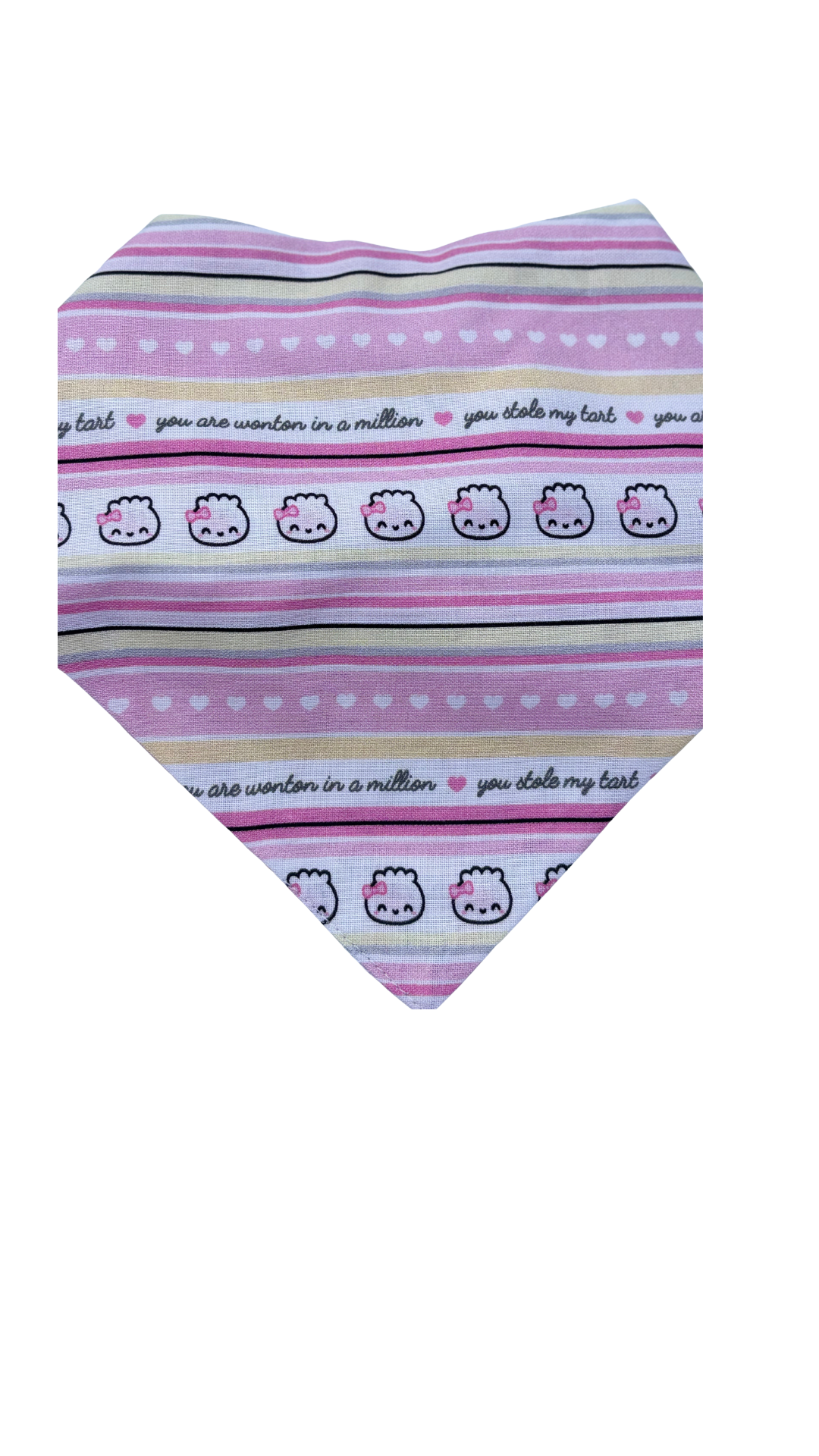 Wonton in a Million Dog Bandana