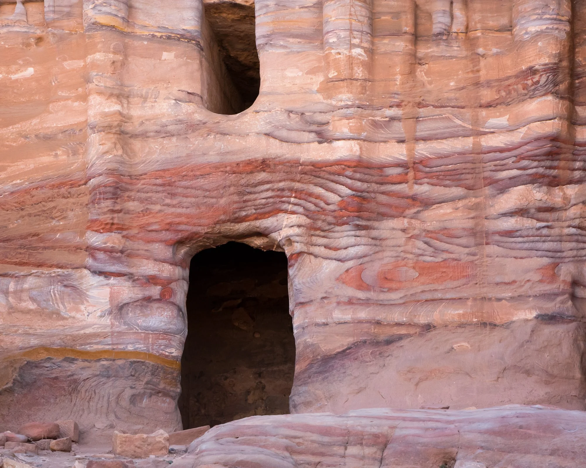 The rocks of Petra